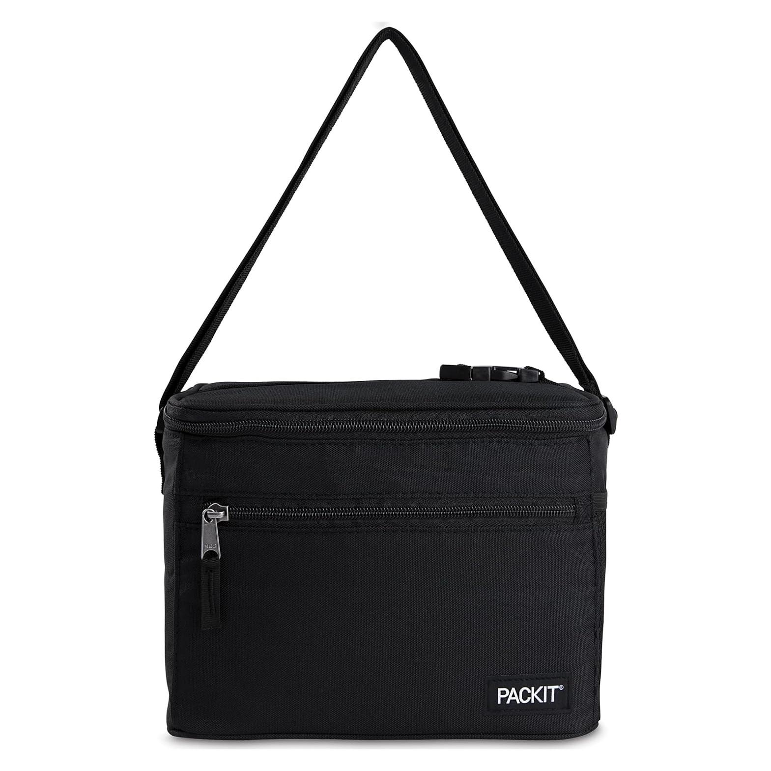 Cooler PackIt Esencial Congelable Negro 5.7L Plegable