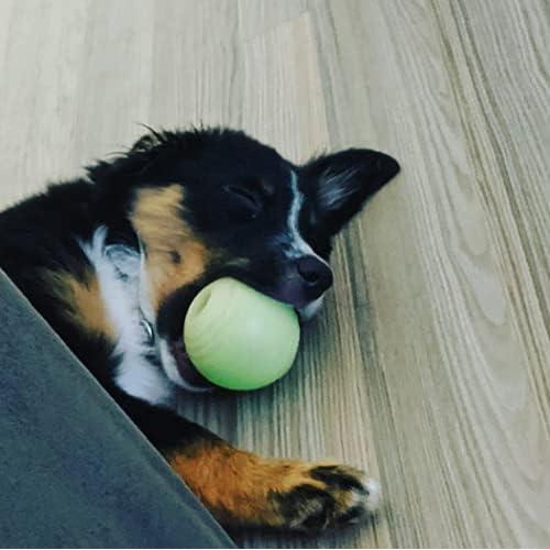 Pelota de Fetch Brillante Chew King 7,6 cm Paquete de 2