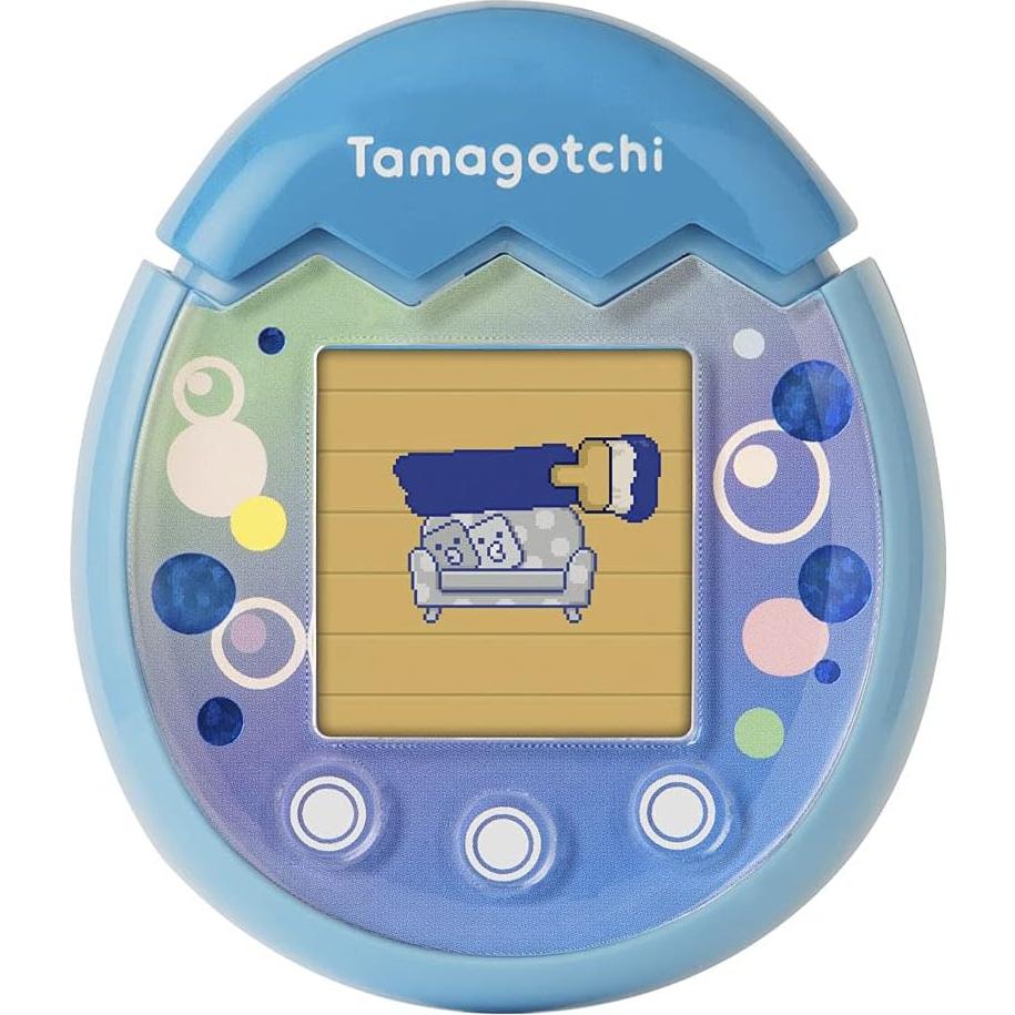 Tamagotchi Pix Bandai 42903B2 Azul, Mascota Virtual