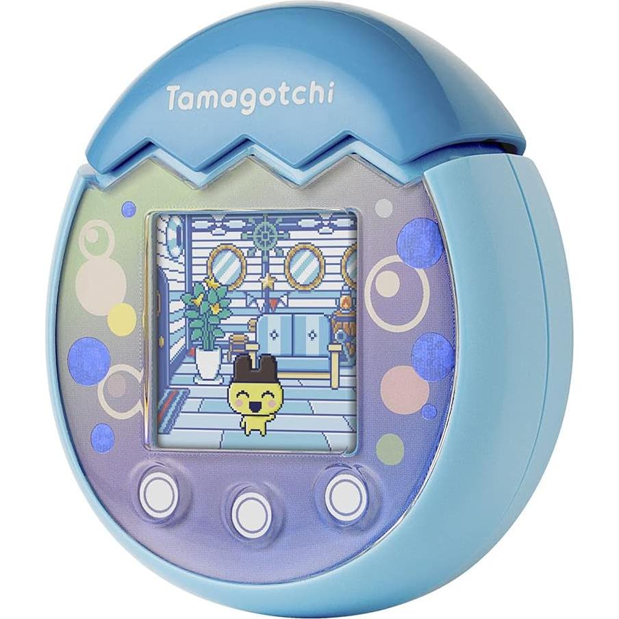 Tamagotchi Pix Bandai 42903B2 Azul, Mascota Virtual