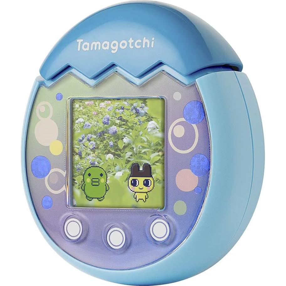 Tamagotchi Pix Bandai 42903B2 Azul, Mascota Virtual
