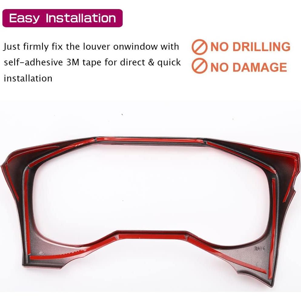 Cubierta Decorativa Panel Instrumentos LEXLEY para Toyota RAV4 2019-2025