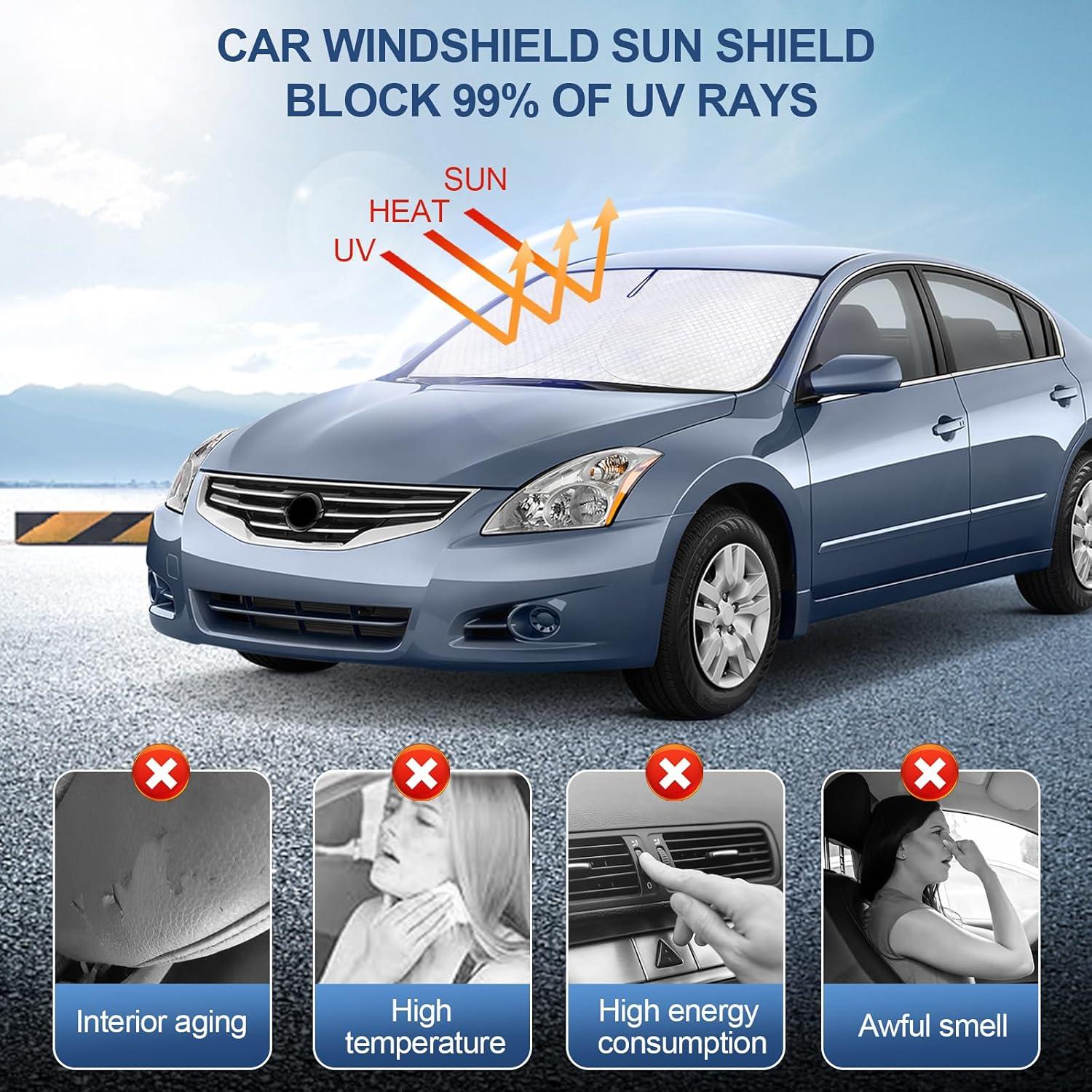 KMF Protector Solar Plegable para Nissan Altima 2007-2012