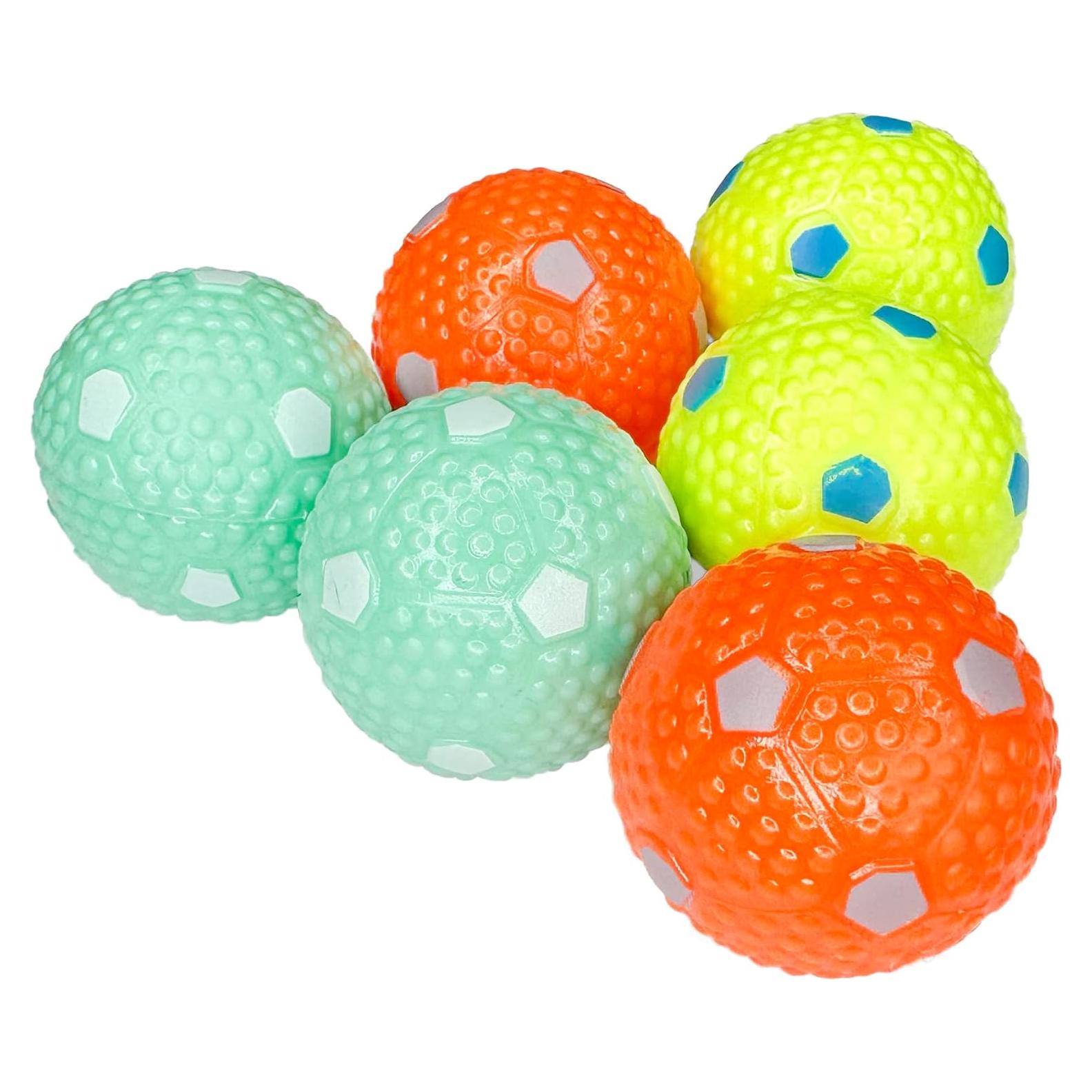 6 Pelotas de Láttex para Perros Pequeños y Medianos - Crafts Central