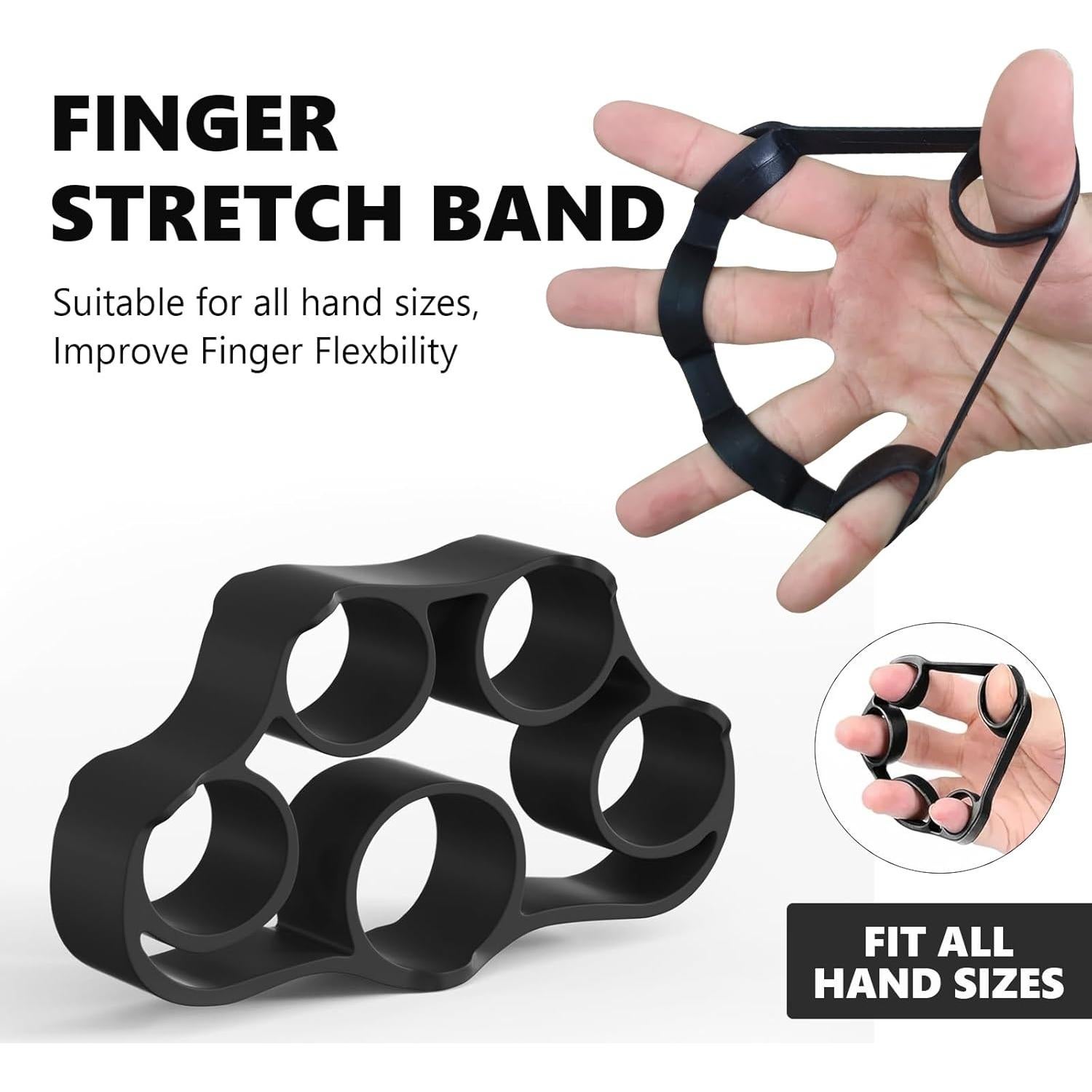 Kit Entrenador de Fuerza de Agarre XAGYL 50-80 kg con Accesorios