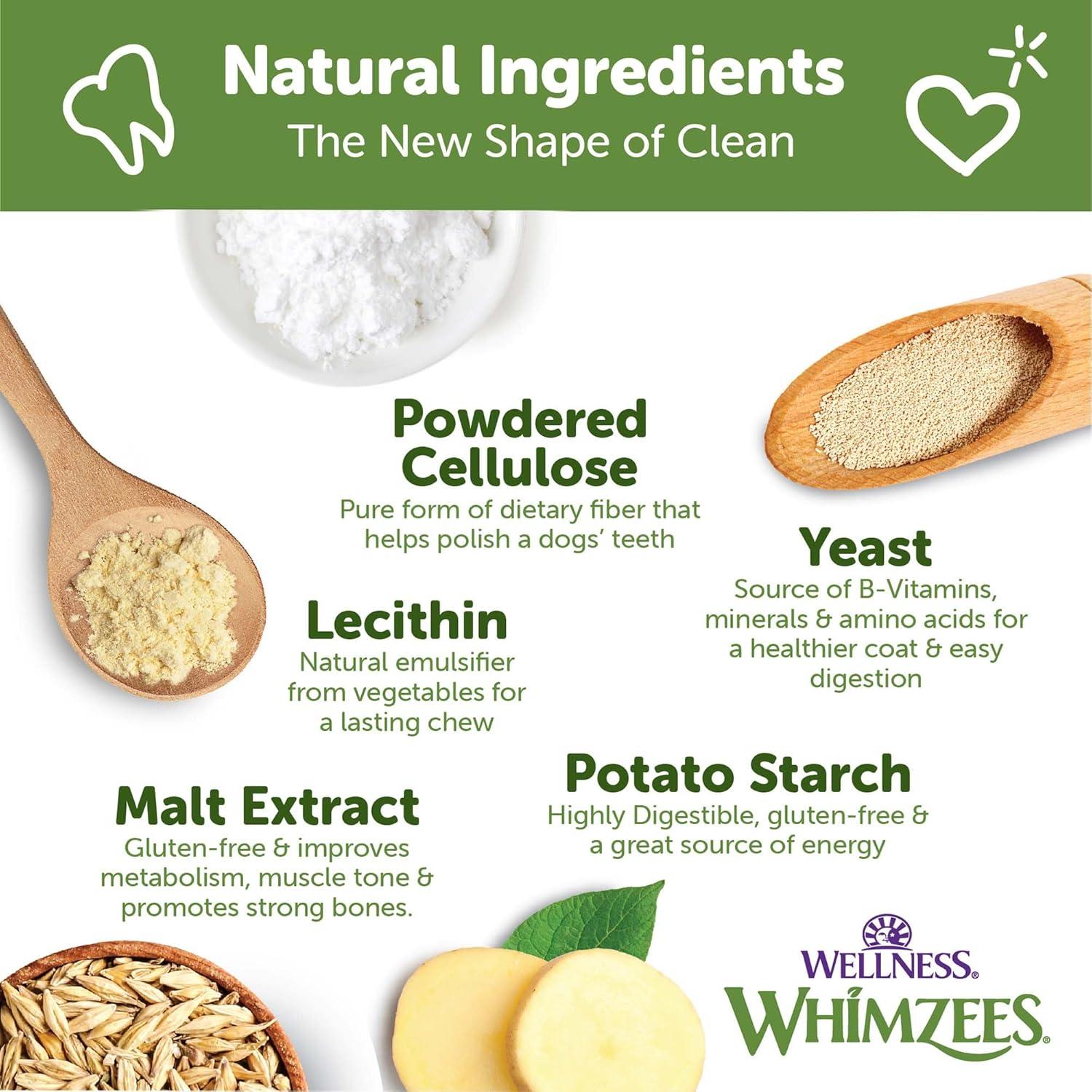 Golosinas Dentales para Perros Wellness WHIMZEES Erizo Grande 6 Unidades