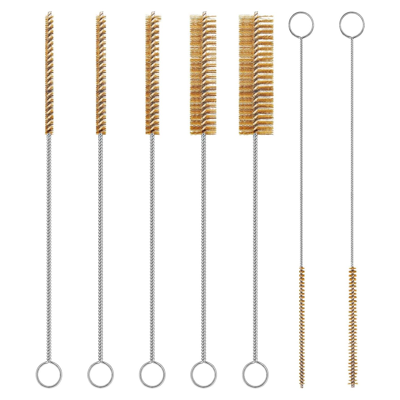 Kit de limpieza de cepillos de latón 7 piezas 12" LESHUA