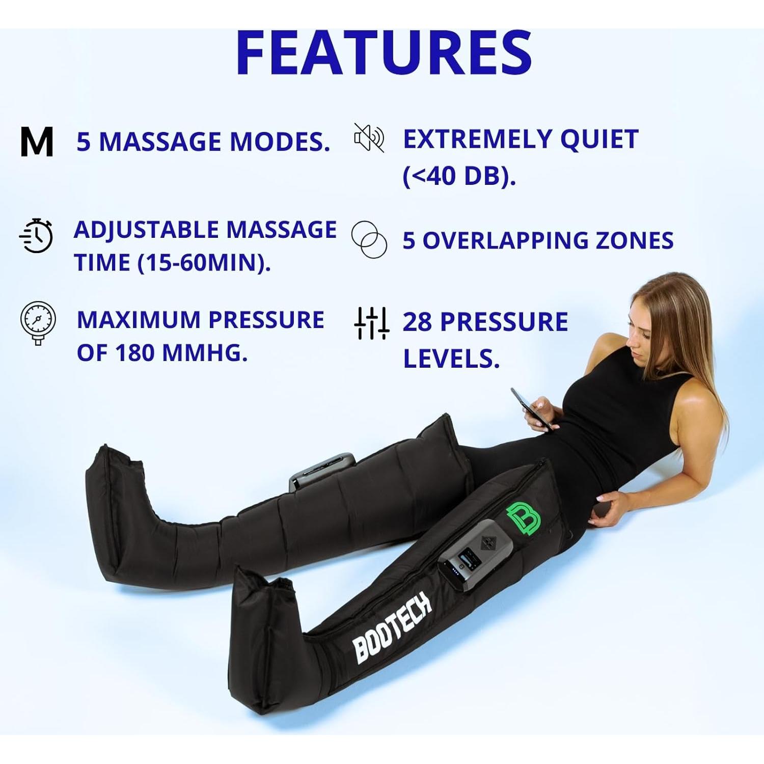 Botas de Compresión BOOTECH BT-SMART para Recuperación M