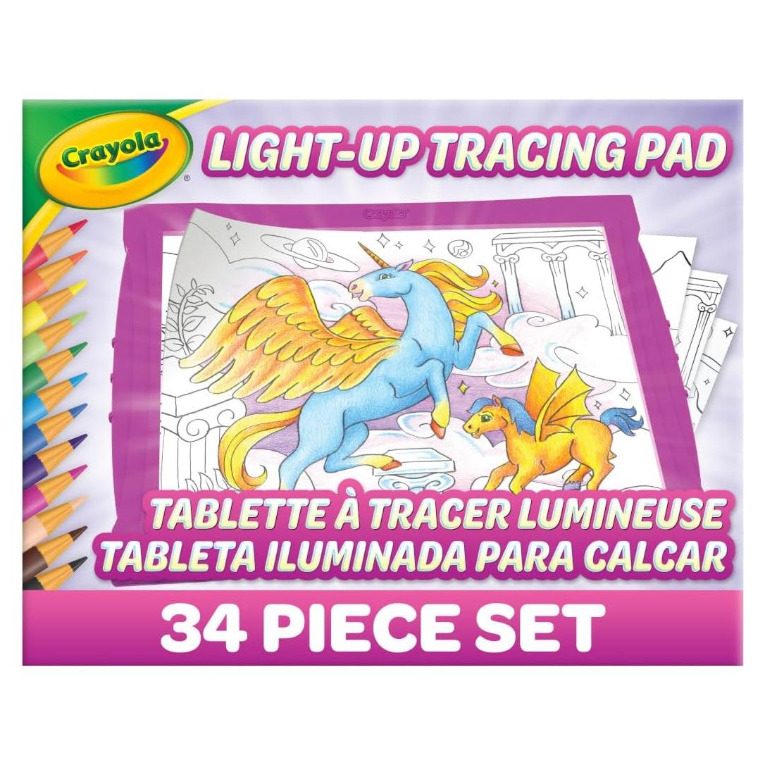 Crayola Luz Tracing Pad Rosa - Kit de Arte para Niños