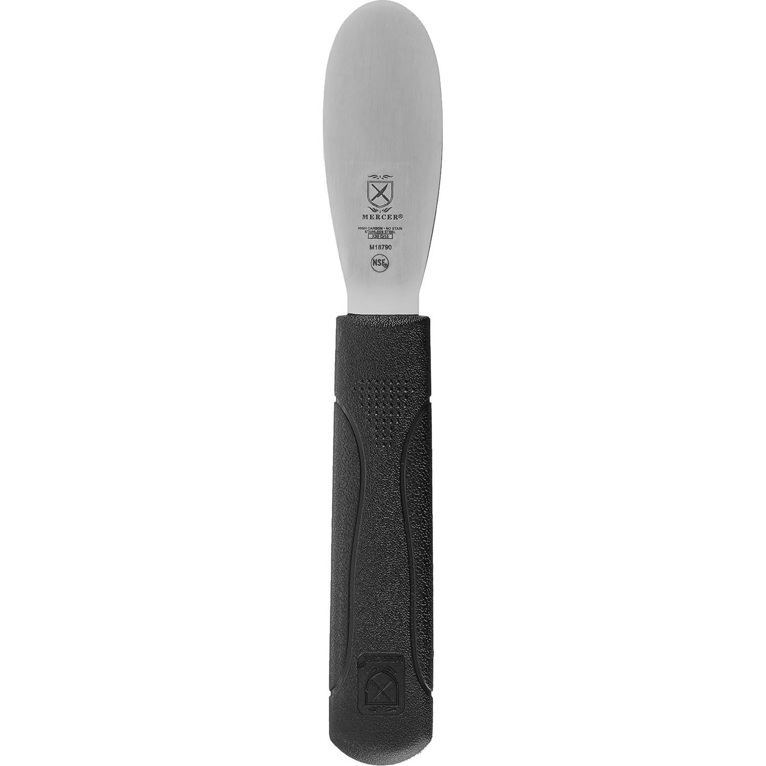 Espátula Mercer Culinary Millennia 8.9 cm Acero Inoxidable Negro