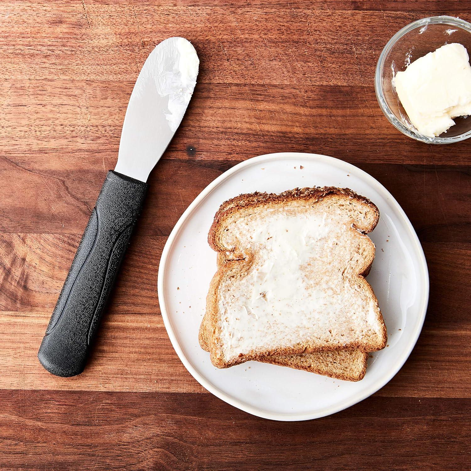 Espátula Mercer Culinary Millennia 8.9 cm Acero Inoxidable Negro