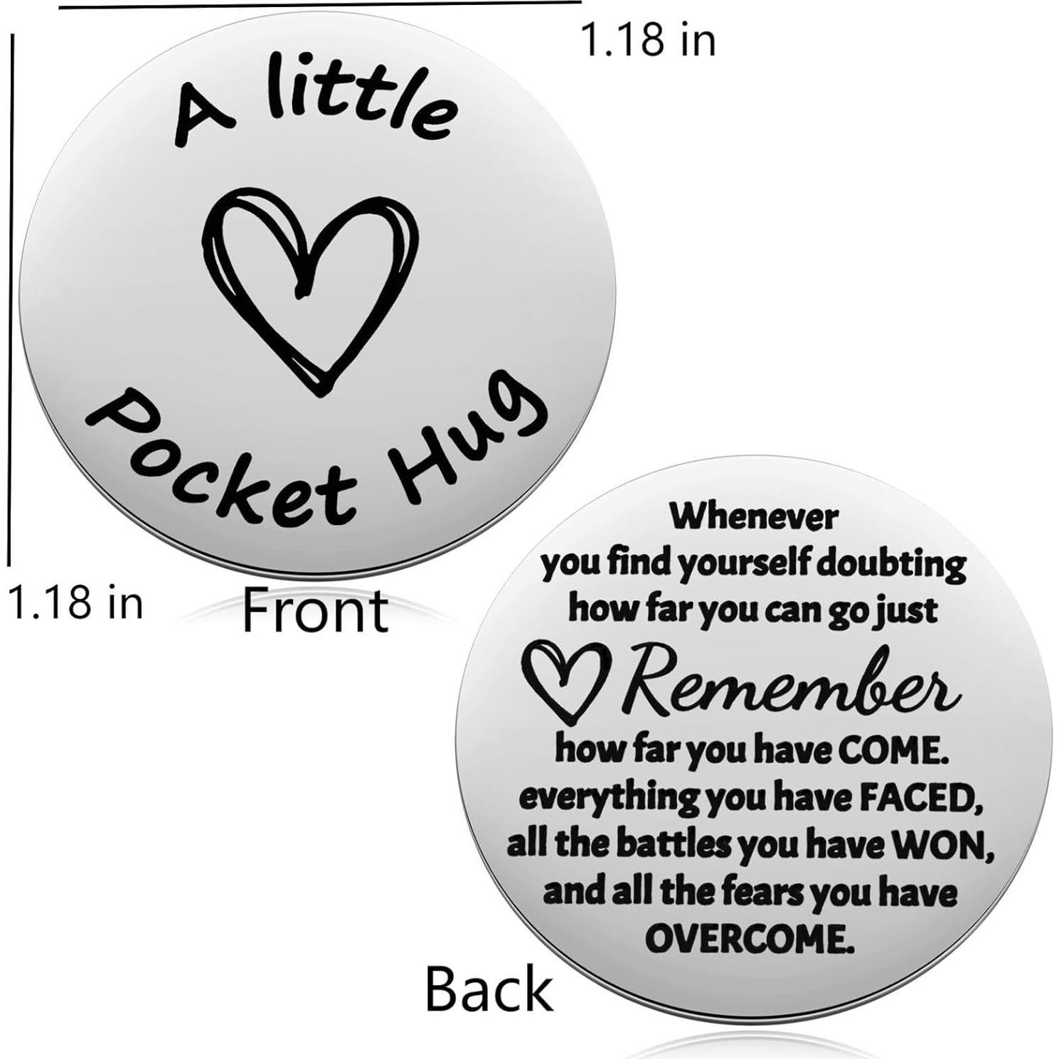 Token de Abrazo MIXJOY Doble Cara para Supervivientes