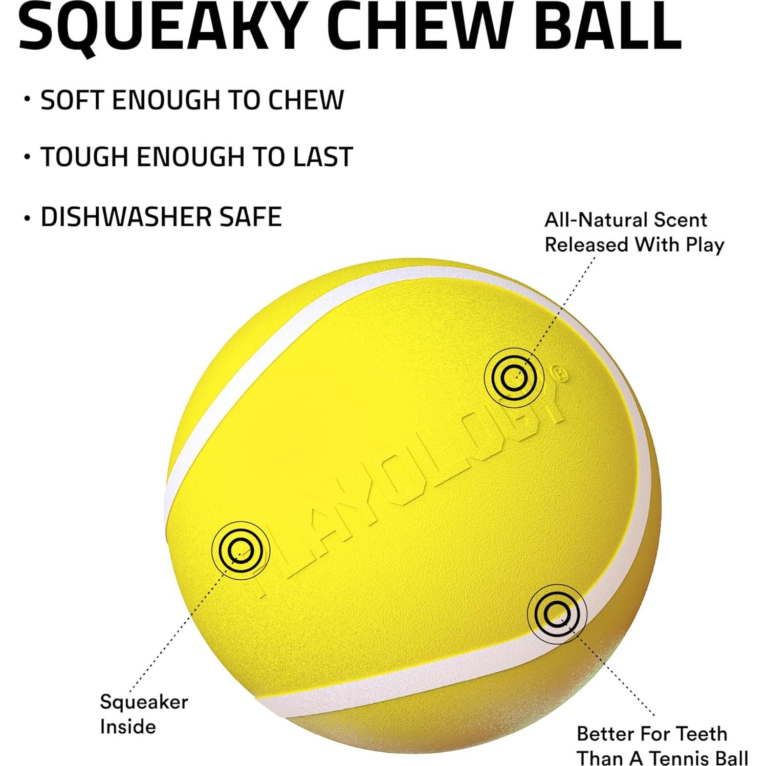 Pelota Masticable Playology Jumbo Aroma Pollo 22,68 kg