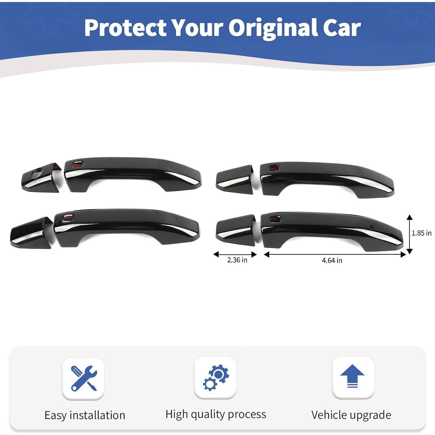 Cubierta de Manija de Puerta RT-TCZ para Chevy Tahoe 2021+
