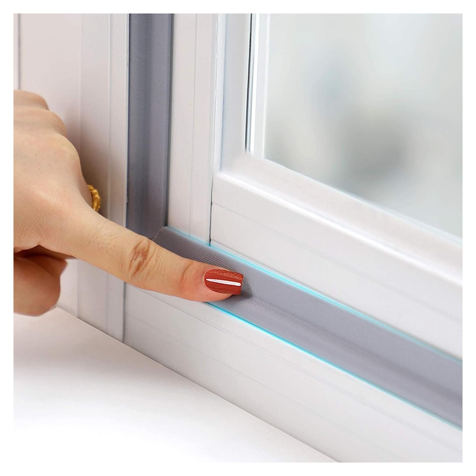 Burlete Autoadhesivo MOPMS 2M para Puertas y Ventanas - Gris