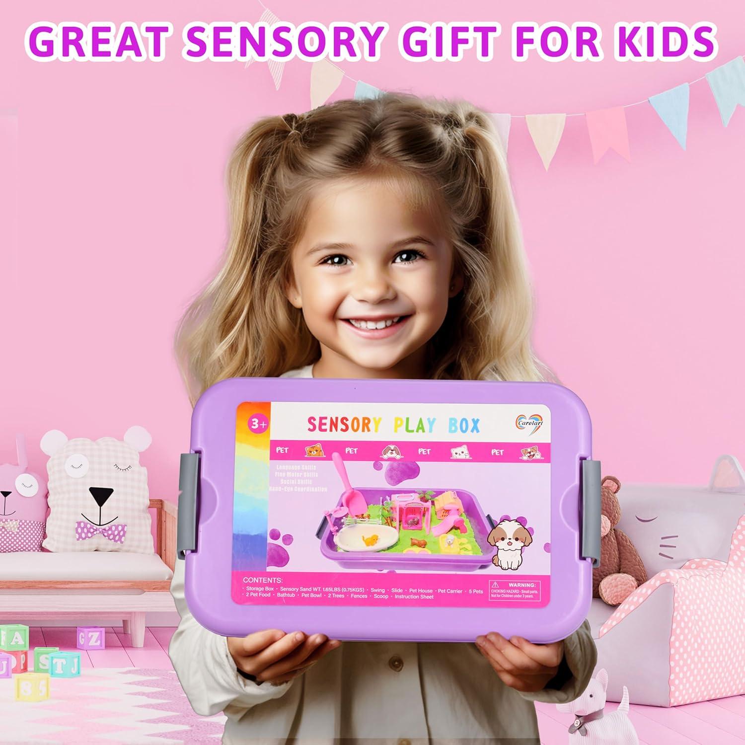 Caja Sensorial para Mascotas Carolart 1.23 kg Juguete Infantil