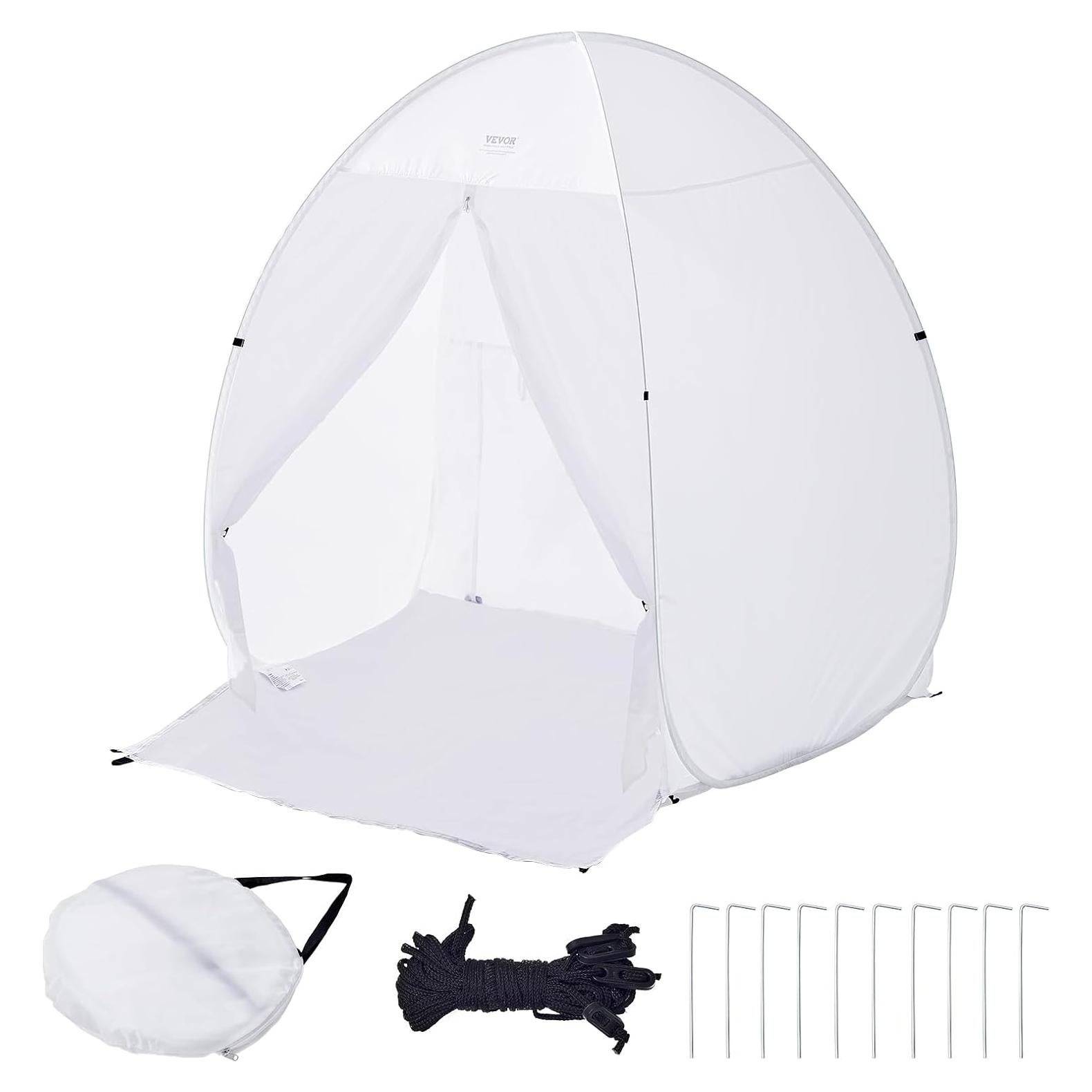 Tienda de Pintura VEVOR 152x152x178 cm Plegable con Suelo