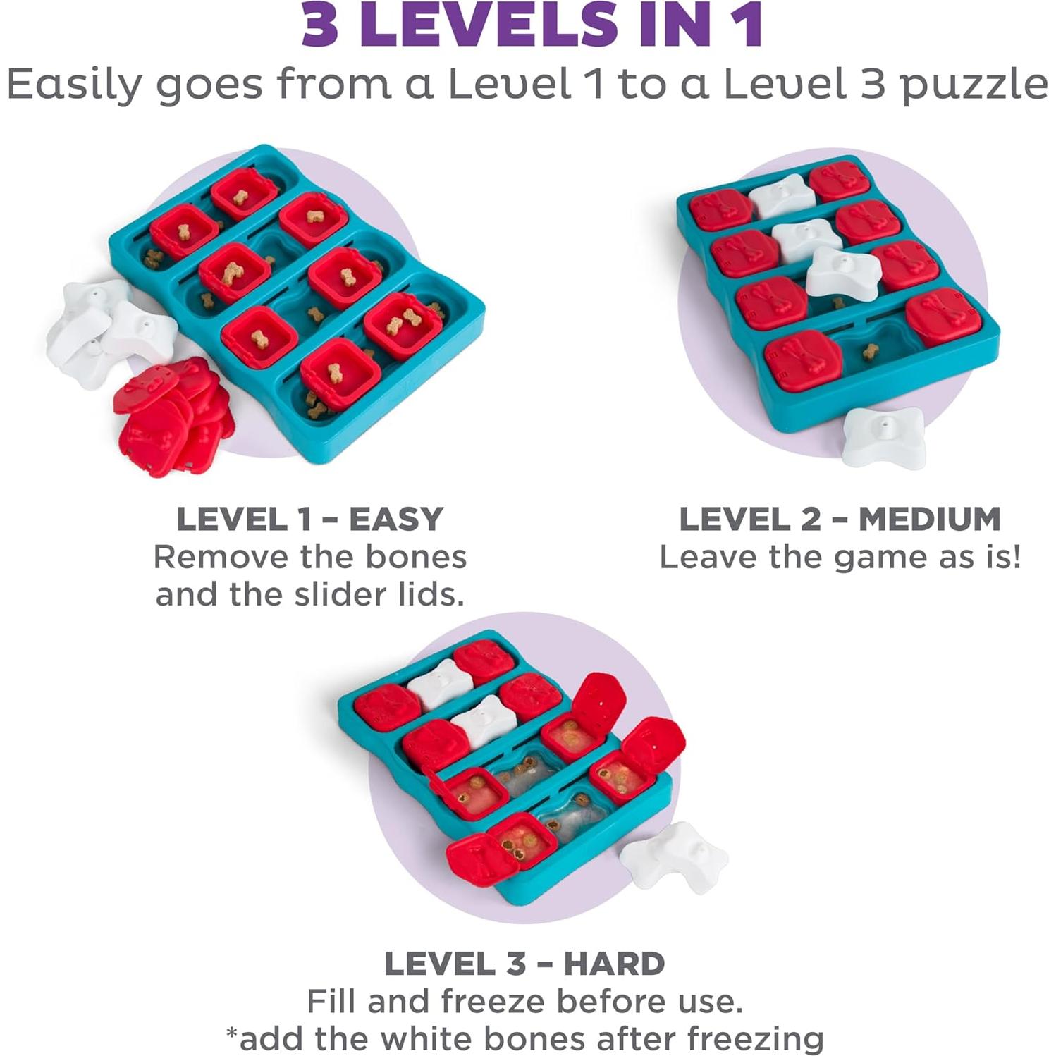 Juguete Rompecabezas para Perros Outward Hound Ladrillo Azul