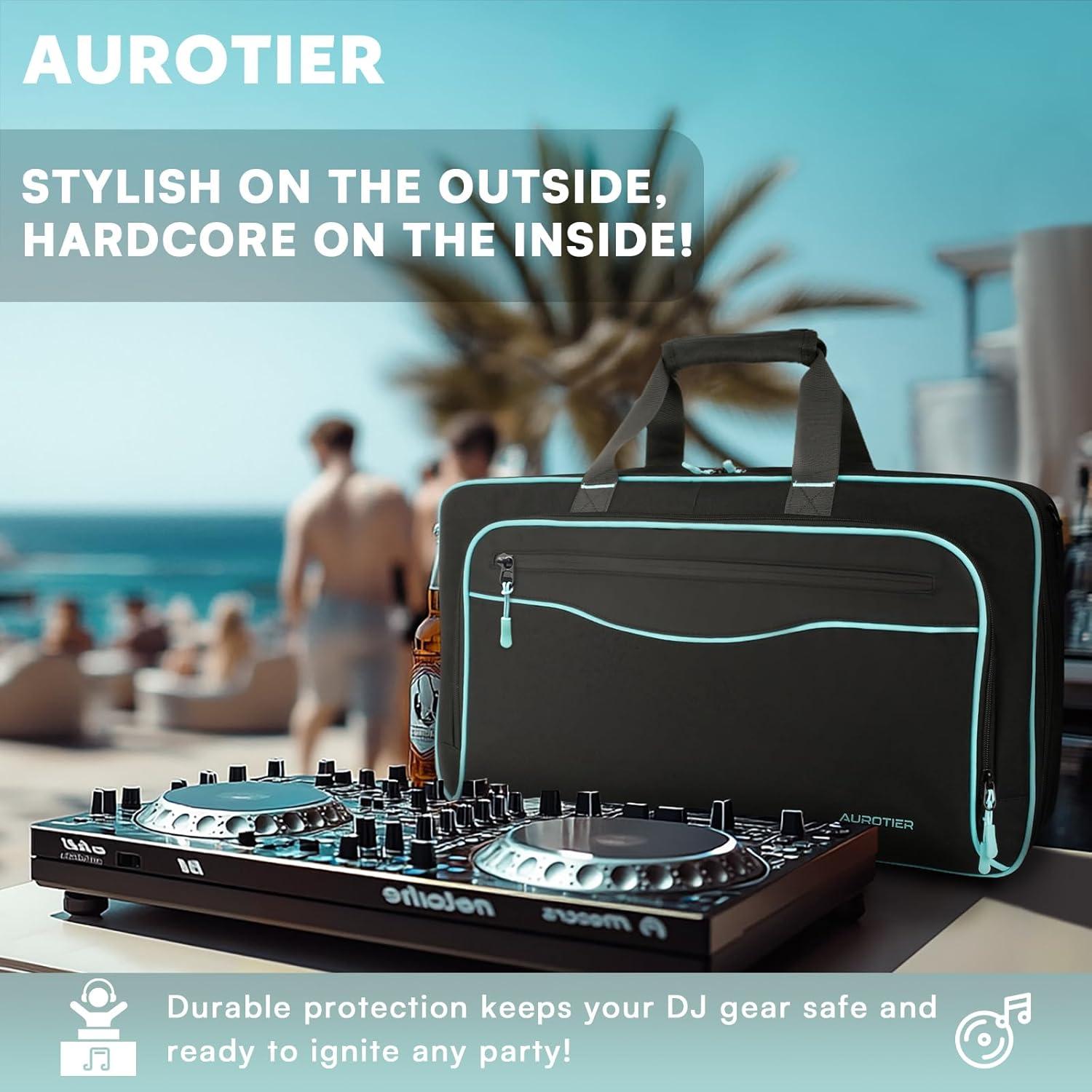 Bolsa DJ AUROTIER para DDJ-FLX4/200/400/REV1, 17.3"