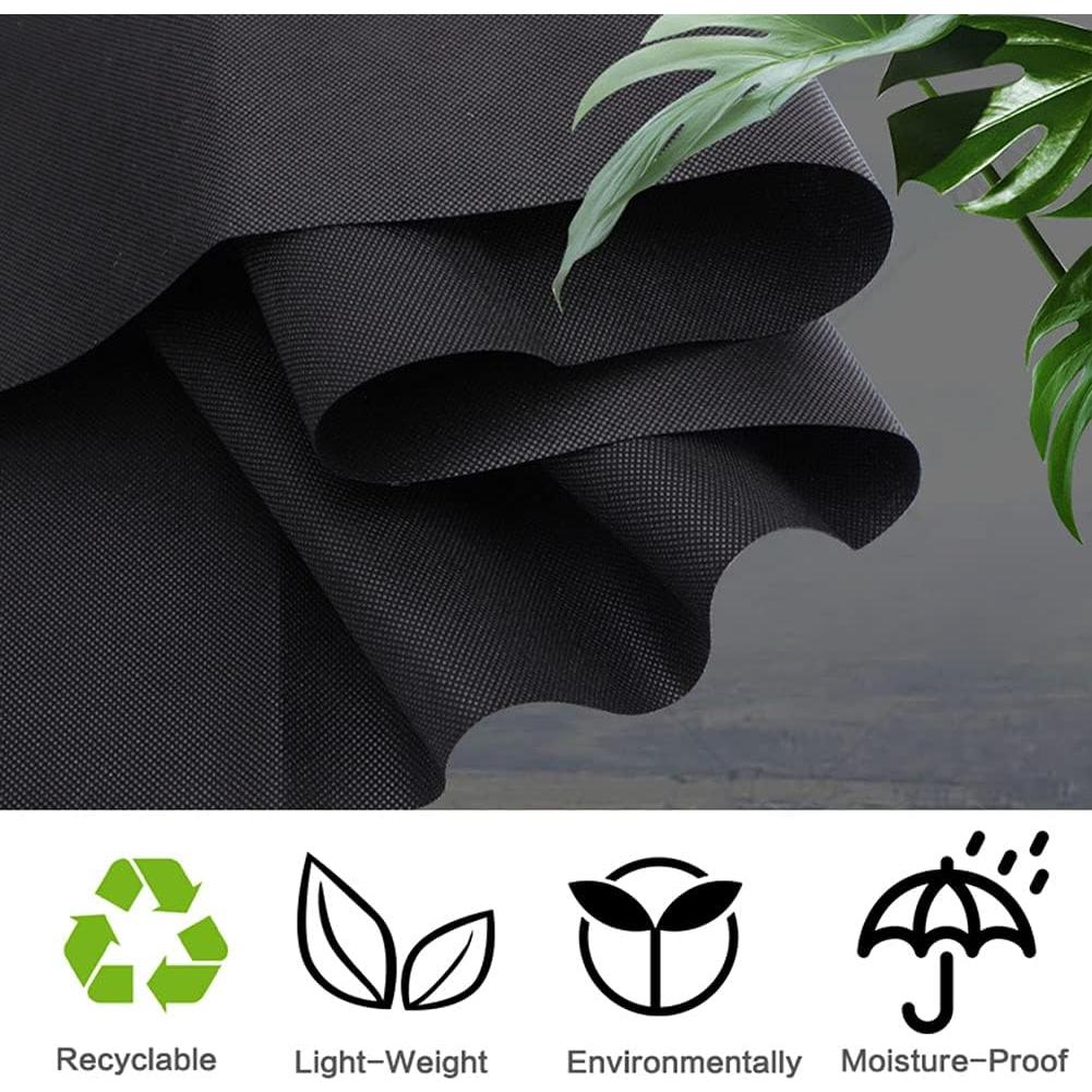 Funda de Cambric YLM1991 1m x 3m Negra para Muebles