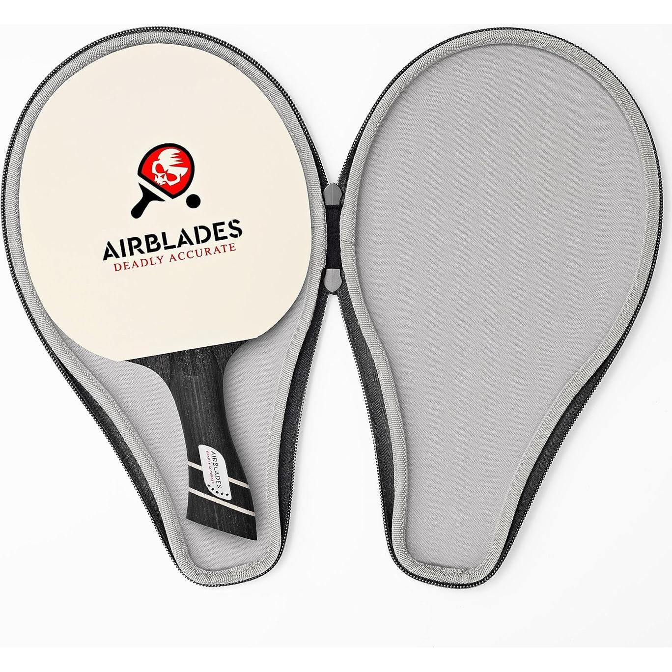 Paleta de Ping Pong AirBlades AB-5000 con Funda Dura