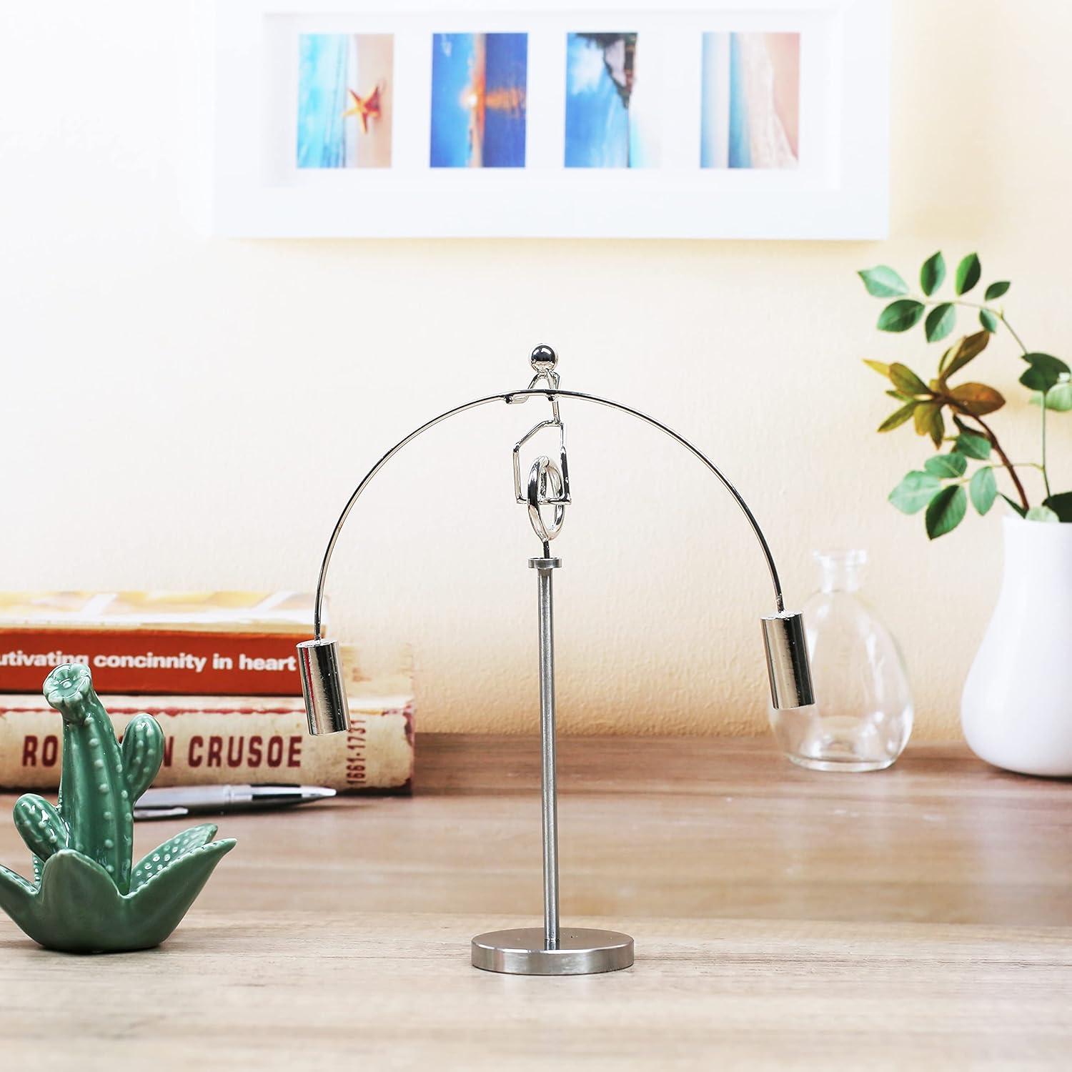 Sunnytech Monociclo Levantador de Pesas de Acero Inoxidable 18x19 cm