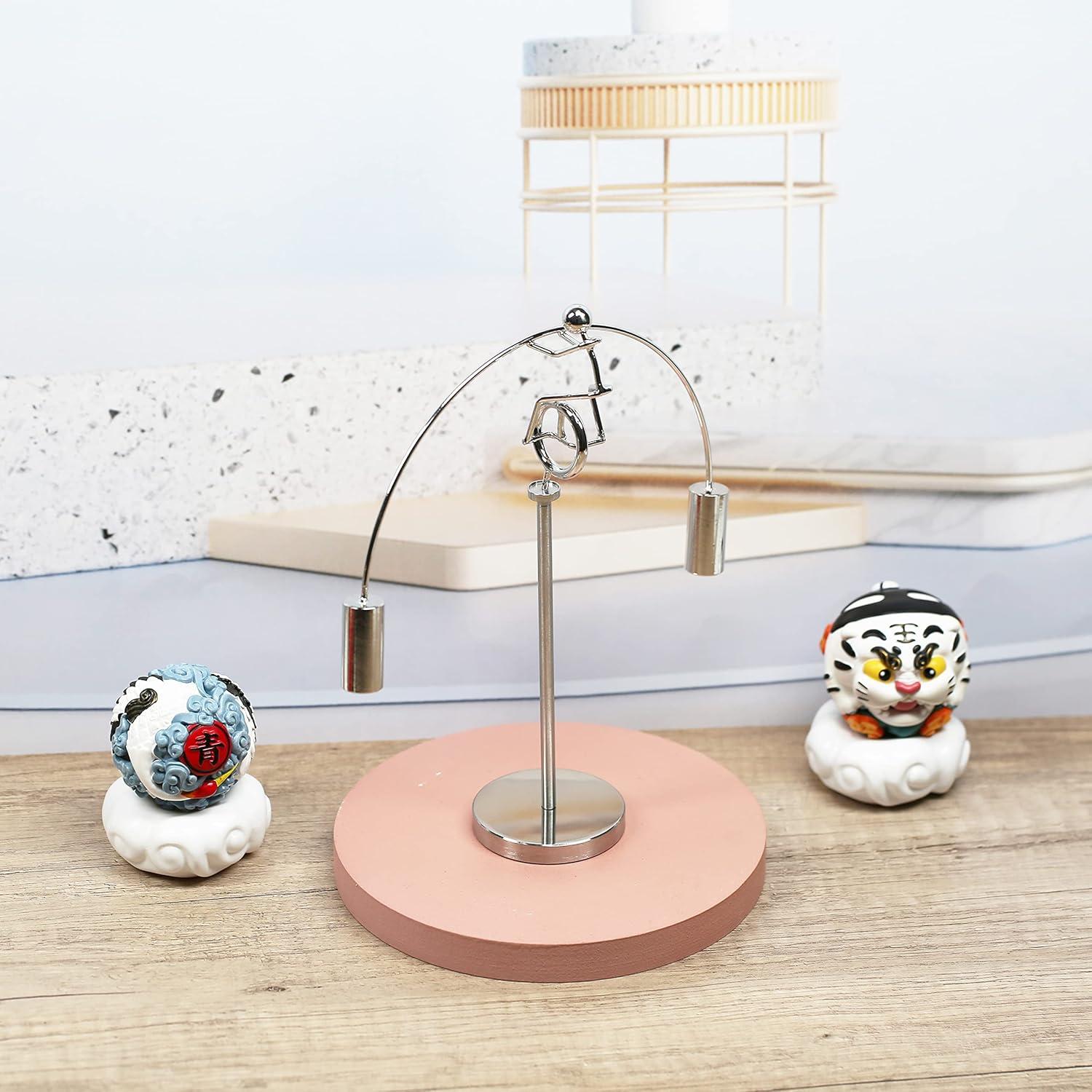 Sunnytech Monociclo Levantador de Pesas de Acero Inoxidable 18x19 cm