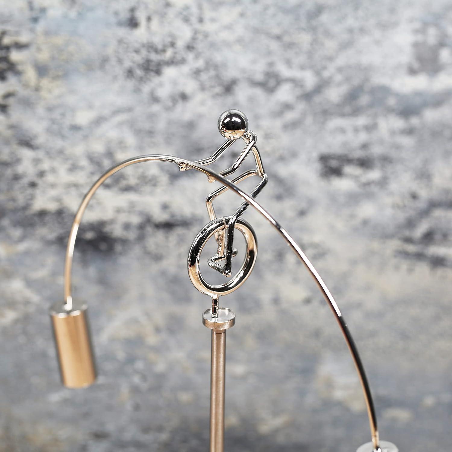 Sunnytech Monociclo Levantador de Pesas de Acero Inoxidable 18x19 cm