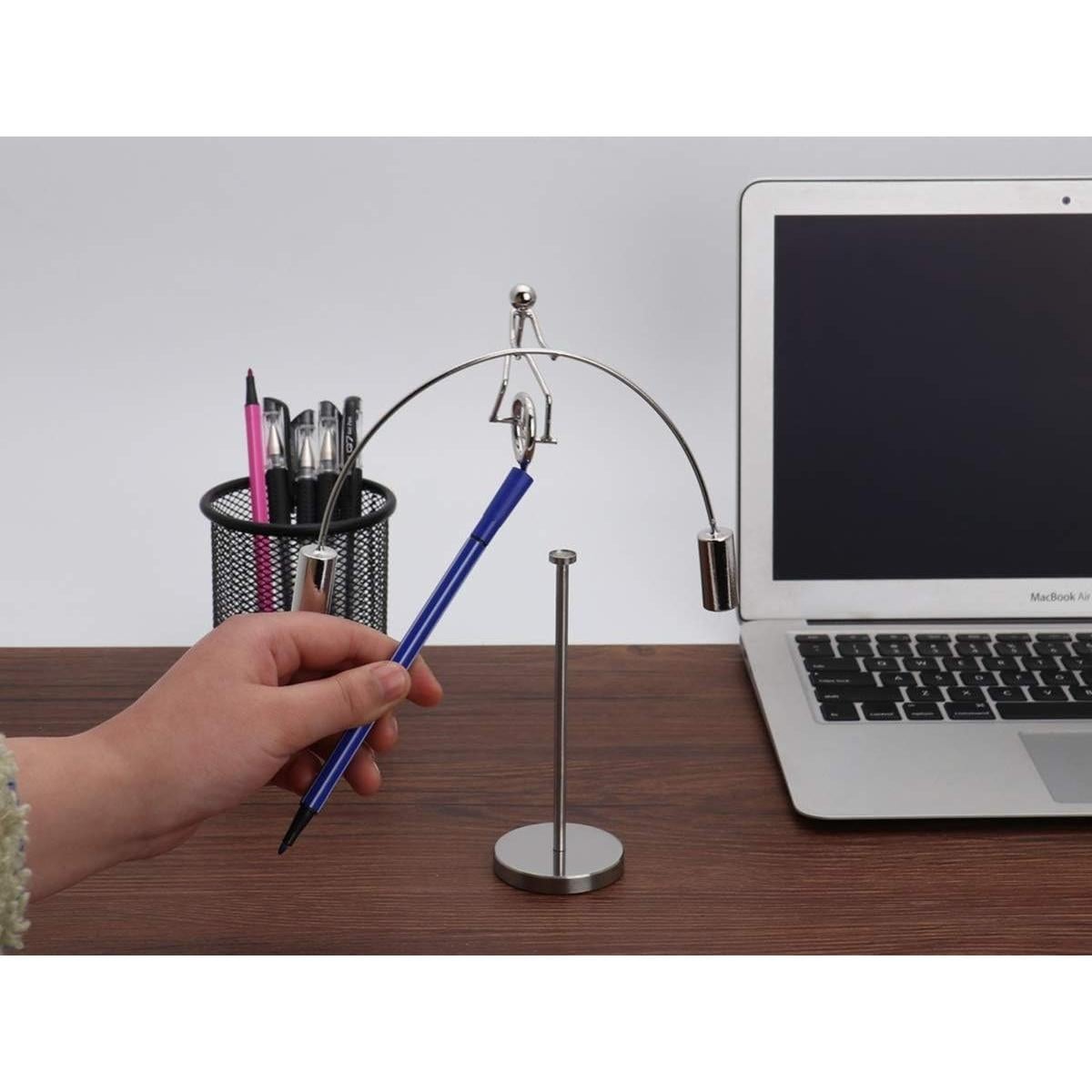 Sunnytech Monociclo Levantador de Pesas de Acero Inoxidable 18x19 cm