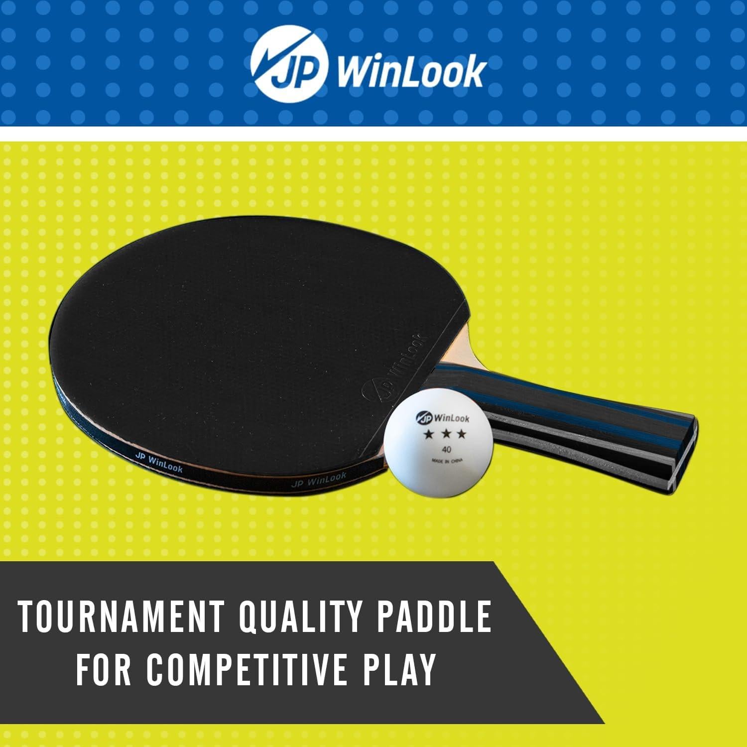 Conjunto de Palas de Ping Pong JP WinLook 4 Jugadores