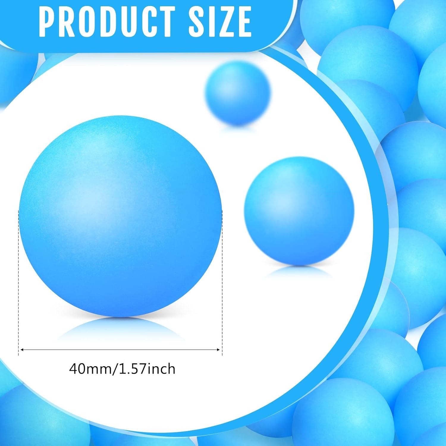 Hanaive 100 Pelotas de Tenis de Mesa 40mm Multicolores