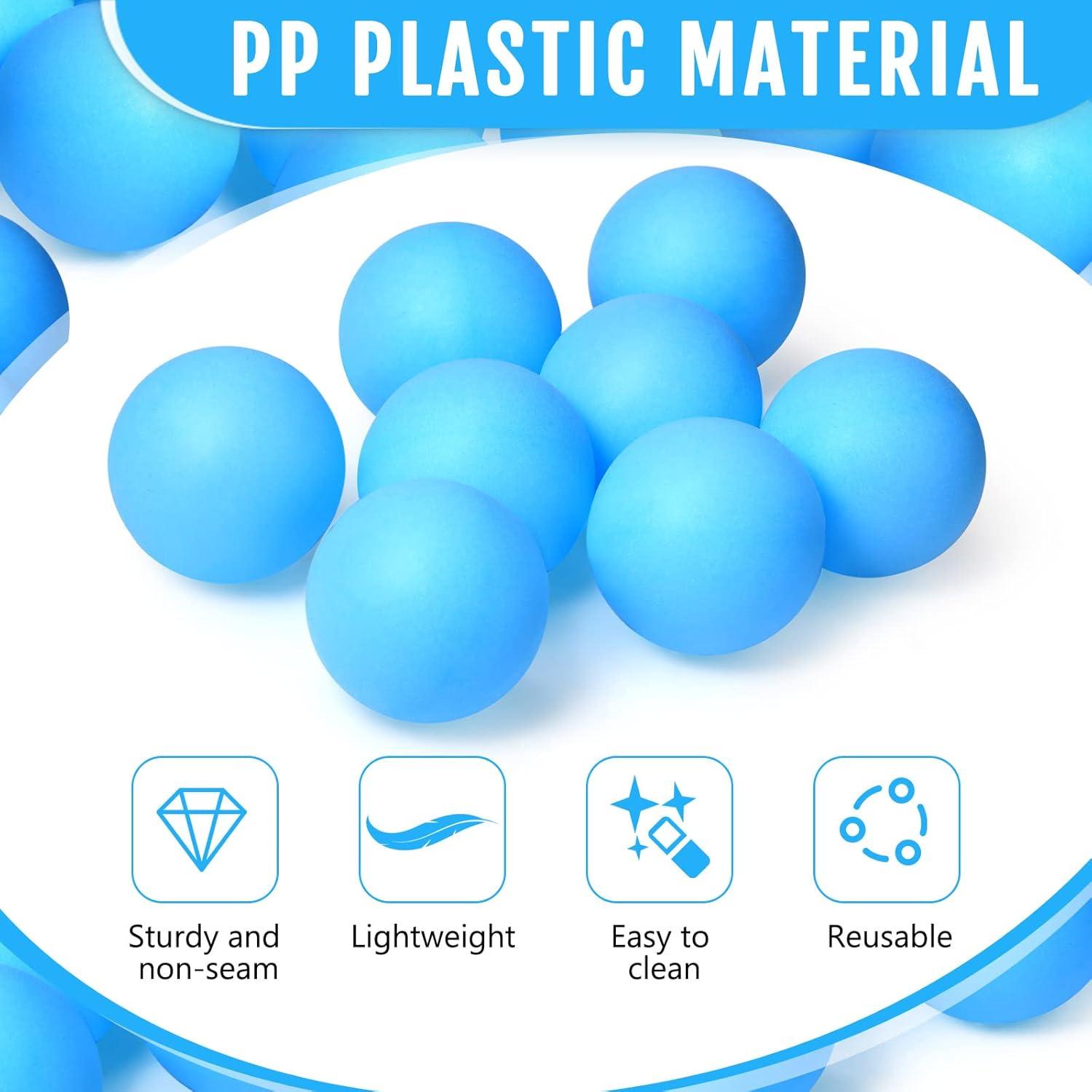 Hanaive 100 Pelotas de Tenis de Mesa 40mm Multicolores