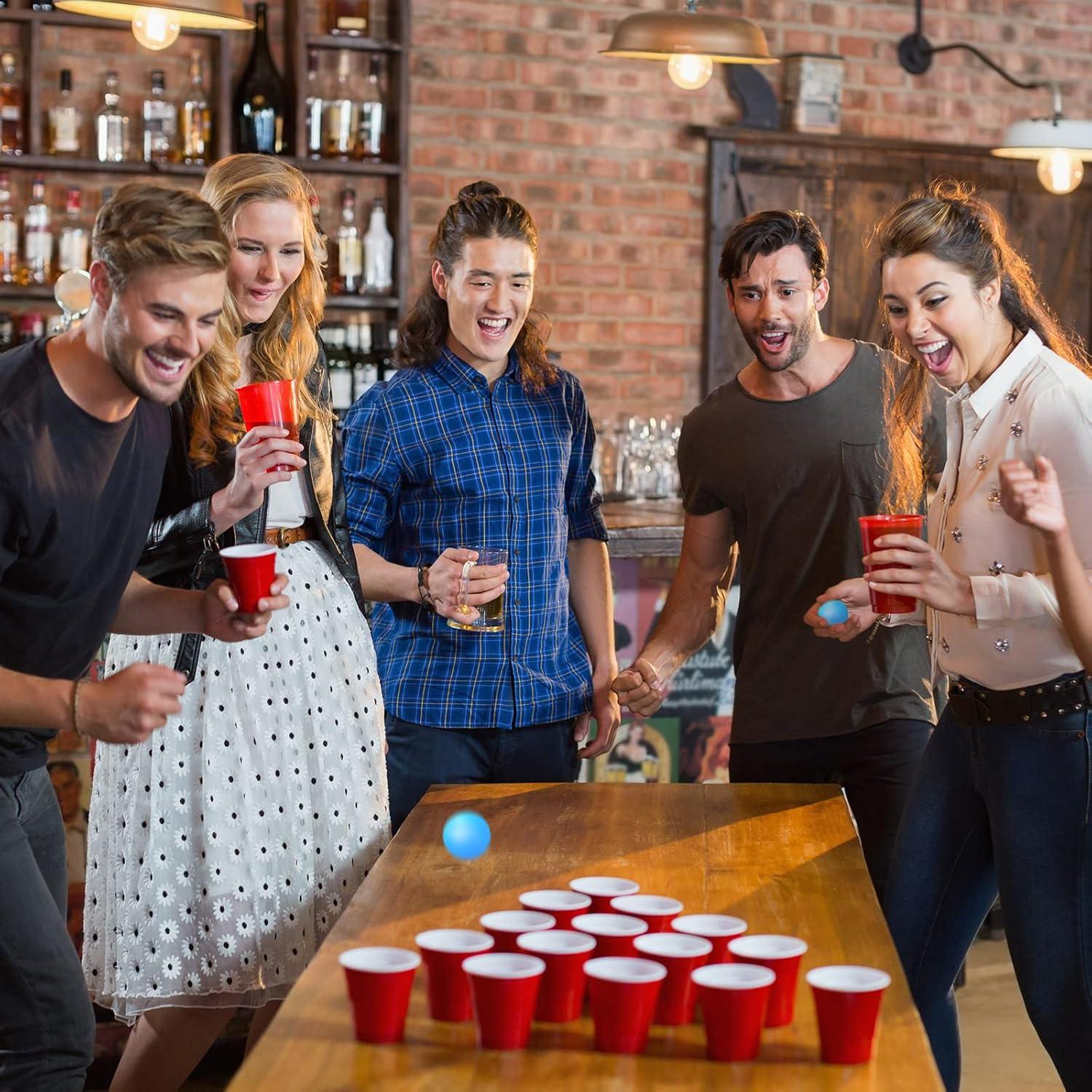 Hanaive 100 Pelotas de Tenis de Mesa 40mm Multicolores