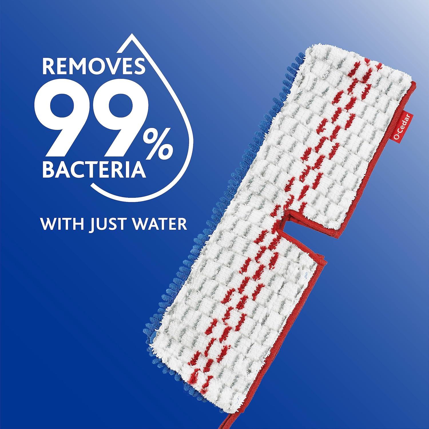 Cabezal de Mopa O-Cedar Hardwood Floor 'N More 3-Action 1 Unidad