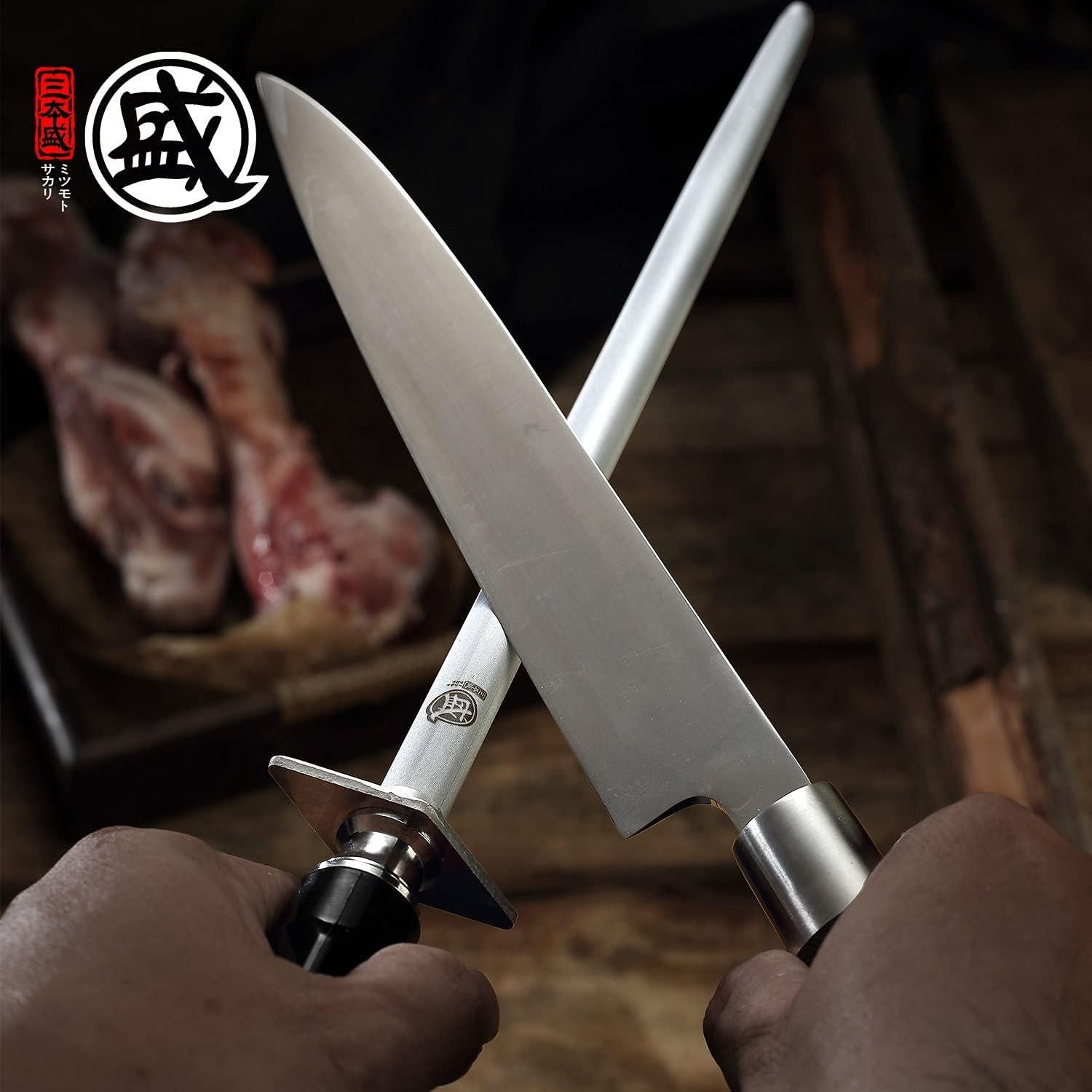 Varilla de Afilado de Cuchillos MITSUMOTO SAKARI 25.4 cm