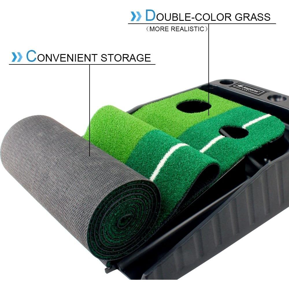 Alfombra de Golf Asgens 2.99m con Devolución Automática
