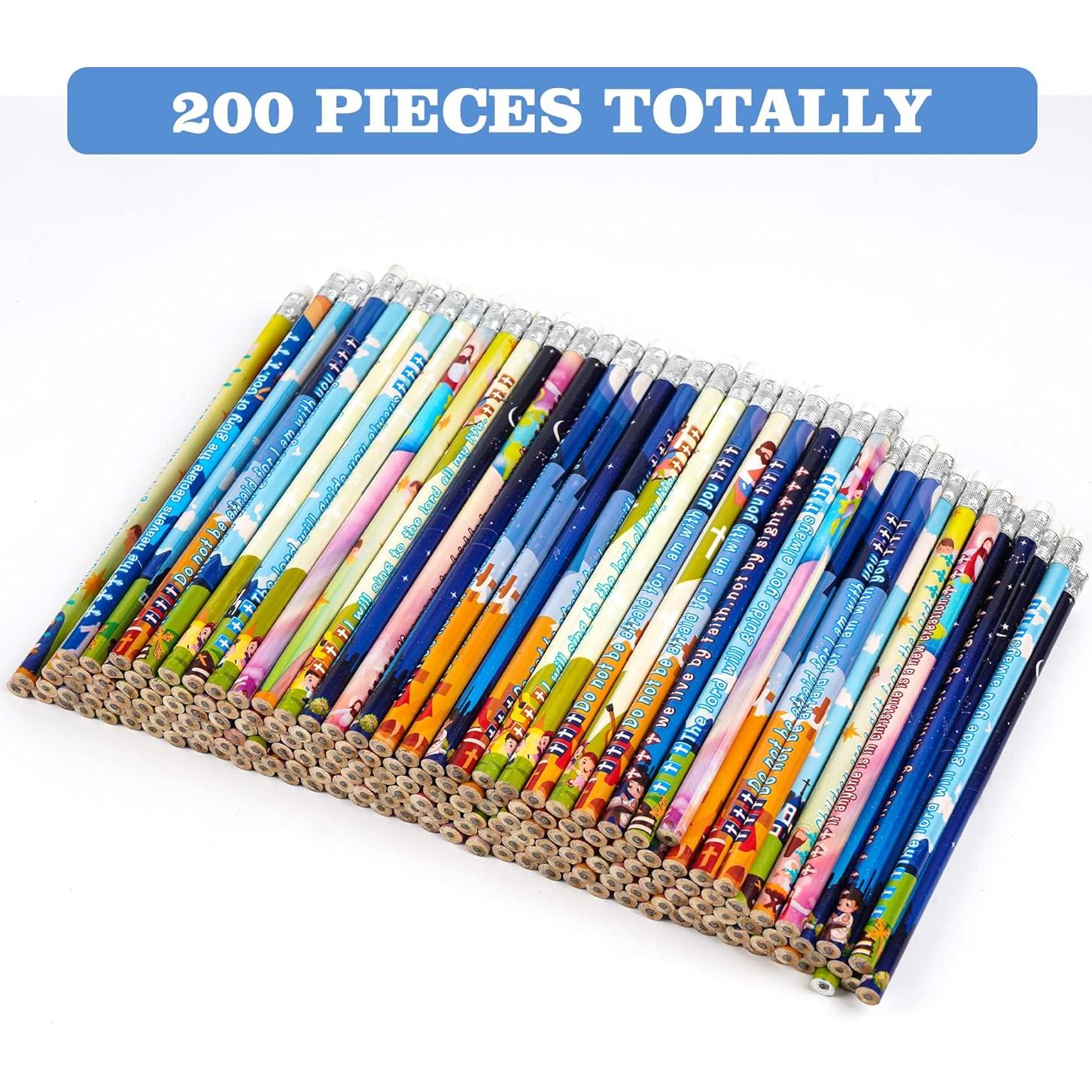200 Lápices Cristianos Kolewo4ever con Versículos Bíblicos