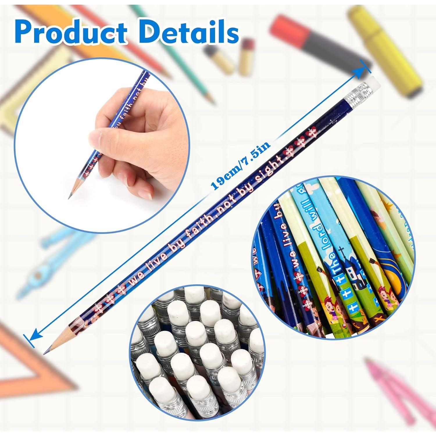 200 Lápices Cristianos Kolewo4ever con Versículos Bíblicos