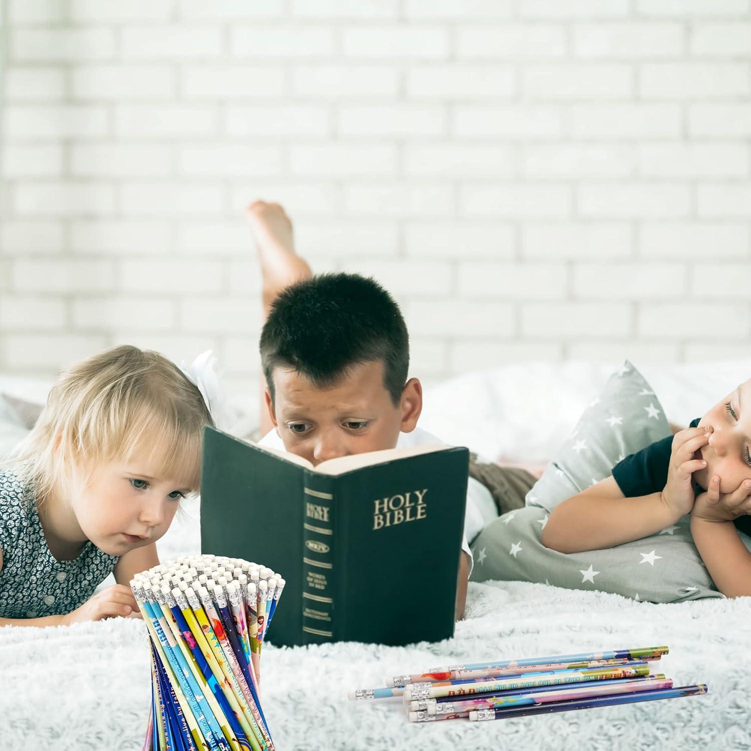 200 Lápices Cristianos Kolewo4ever con Versículos Bíblicos