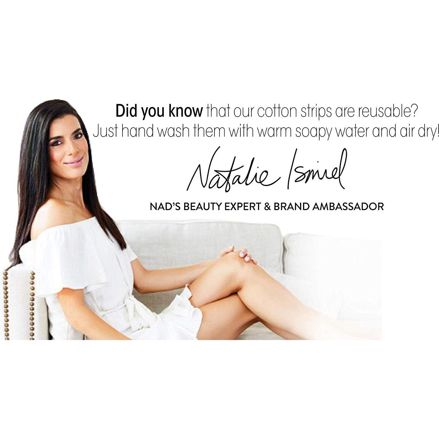 Kit de Cera de Azúcar Natural Nad's 170g Vegano Hipoalergénico