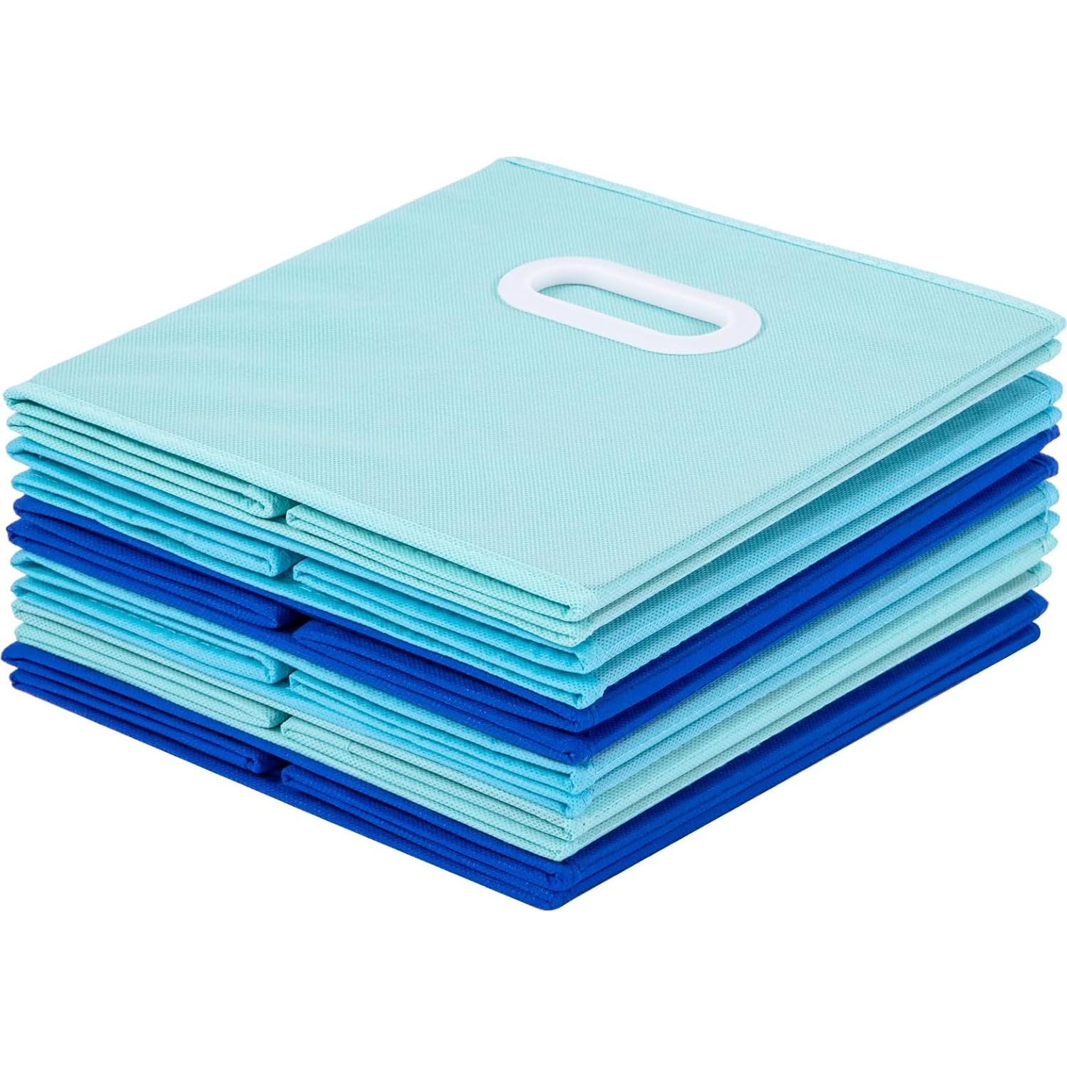 Cajas de Almacenamiento Plegables Stero 27x27x28 cm Juego de 6