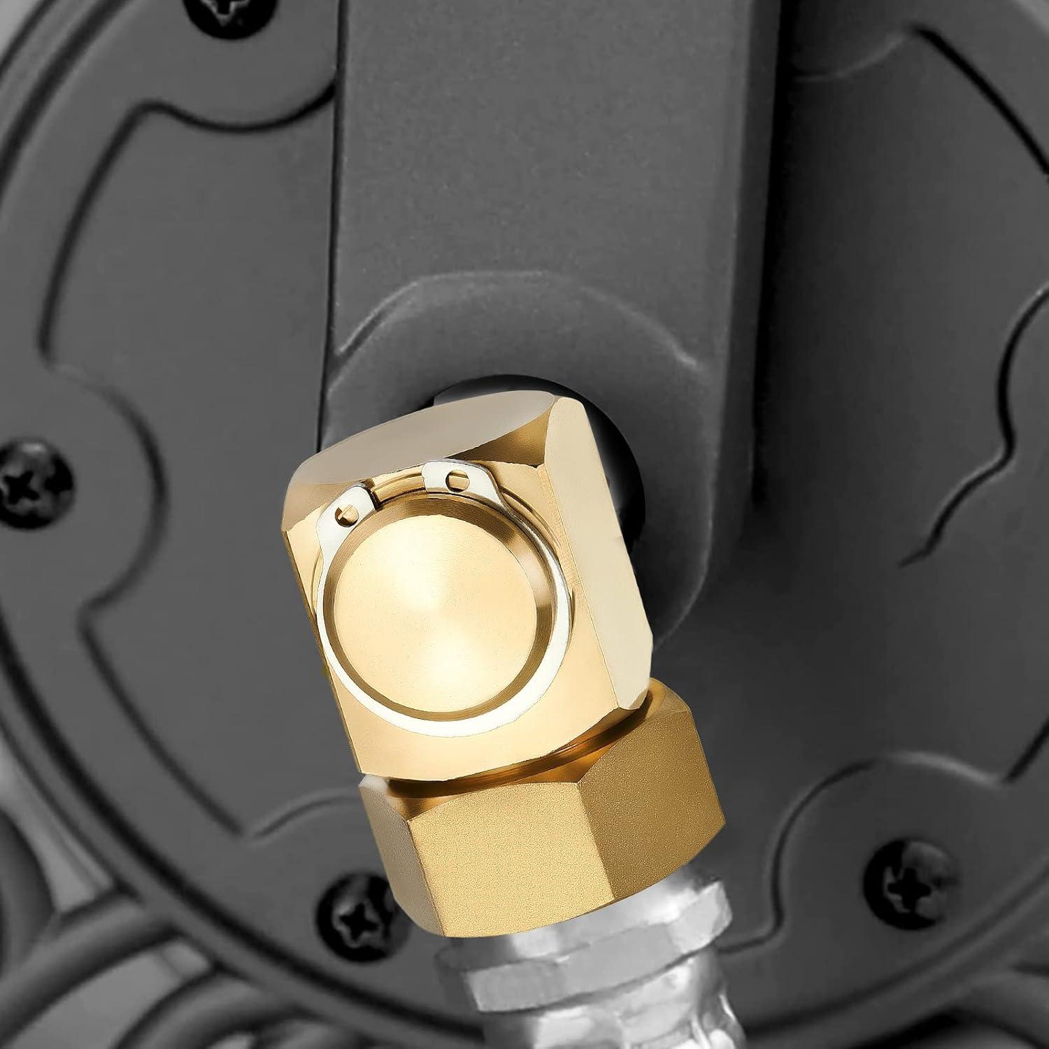 2 PCS Adaptadores de Manguera de Jardín Litorange Giratorios