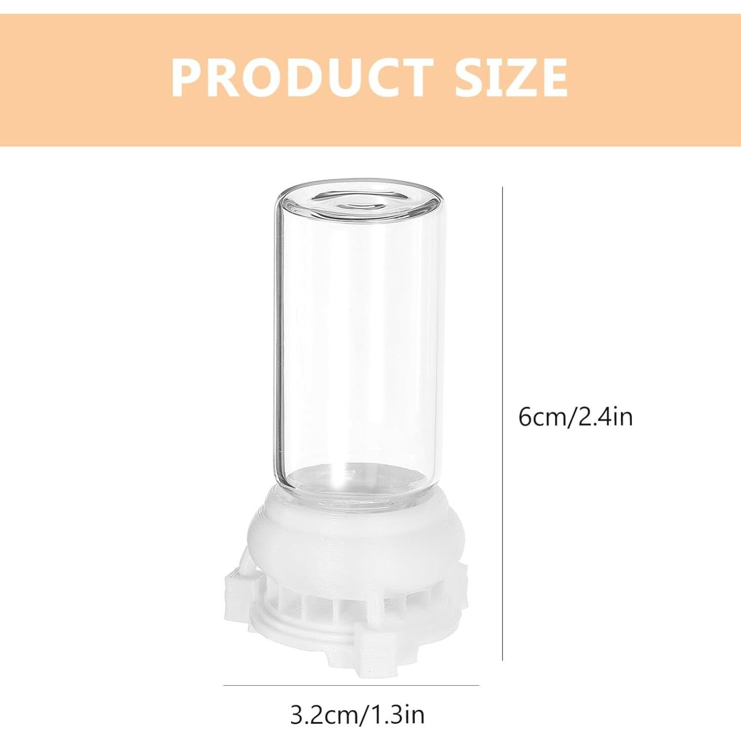 Alimentador de Agua para Hormigas Ipetboom 2pcs 10ml