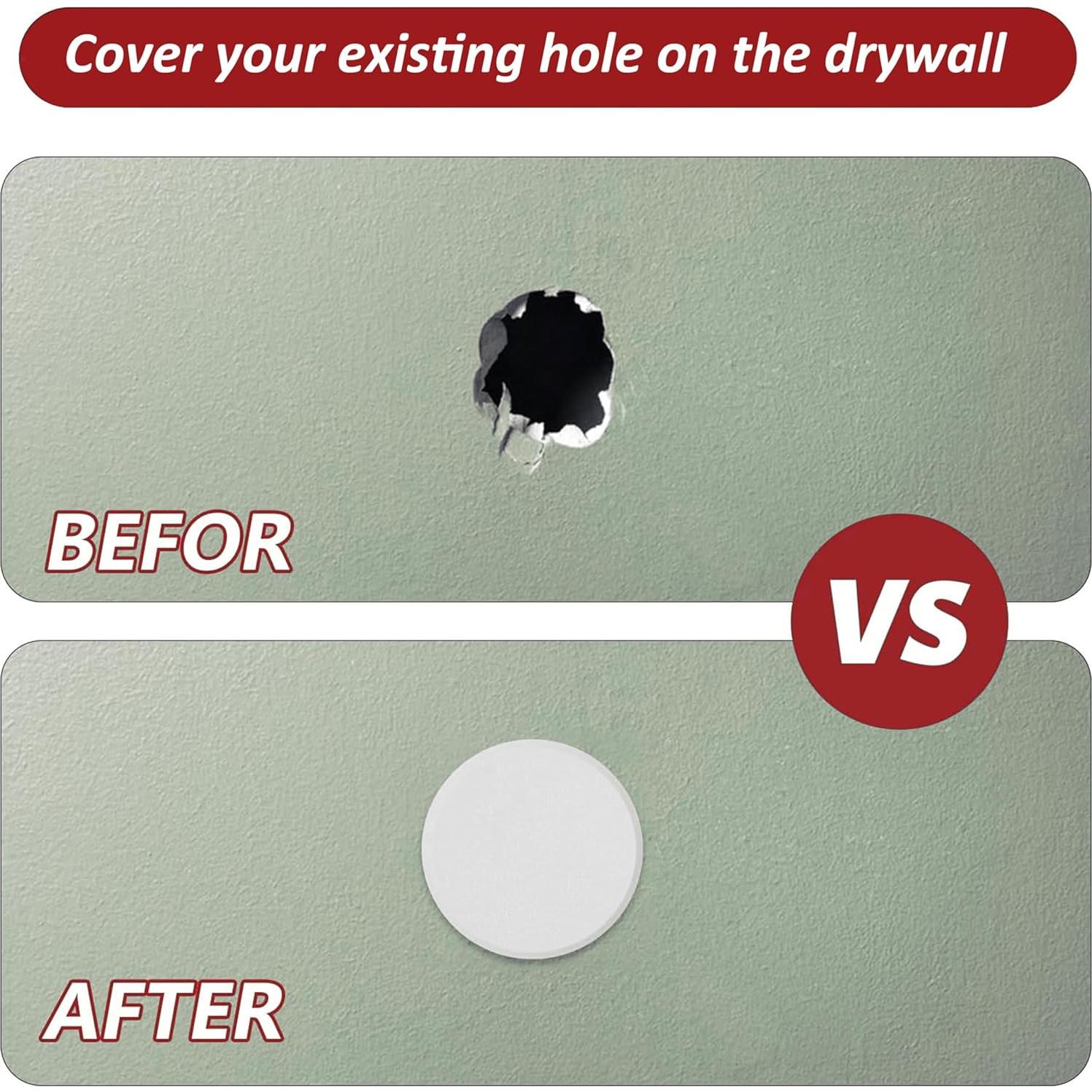 Escudo de Pared Wideskall Blanco 7.62 cm Protector Vinilo