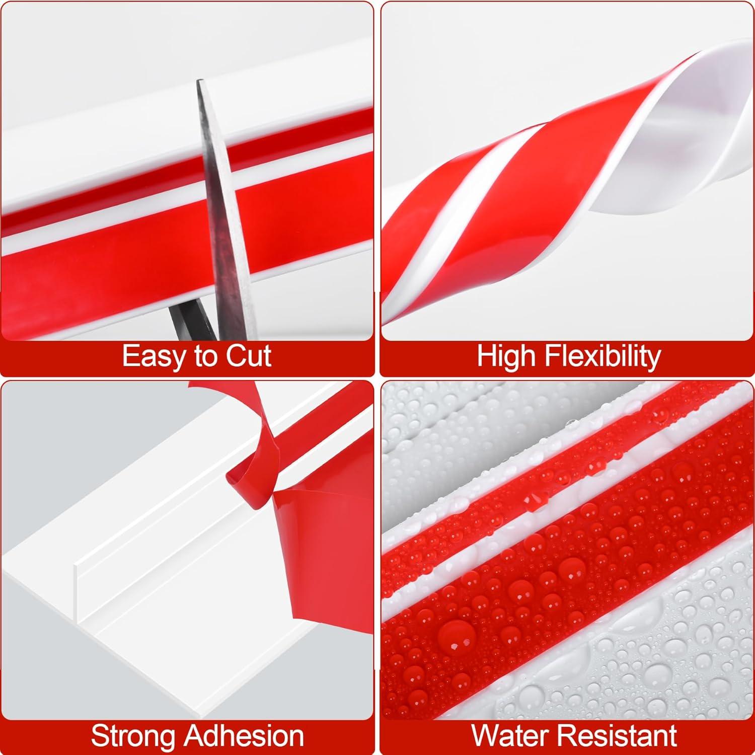 Tapón de Draft MYFAMIREA Silicona Blanco 5cm x 14.9m Autoadhesivo