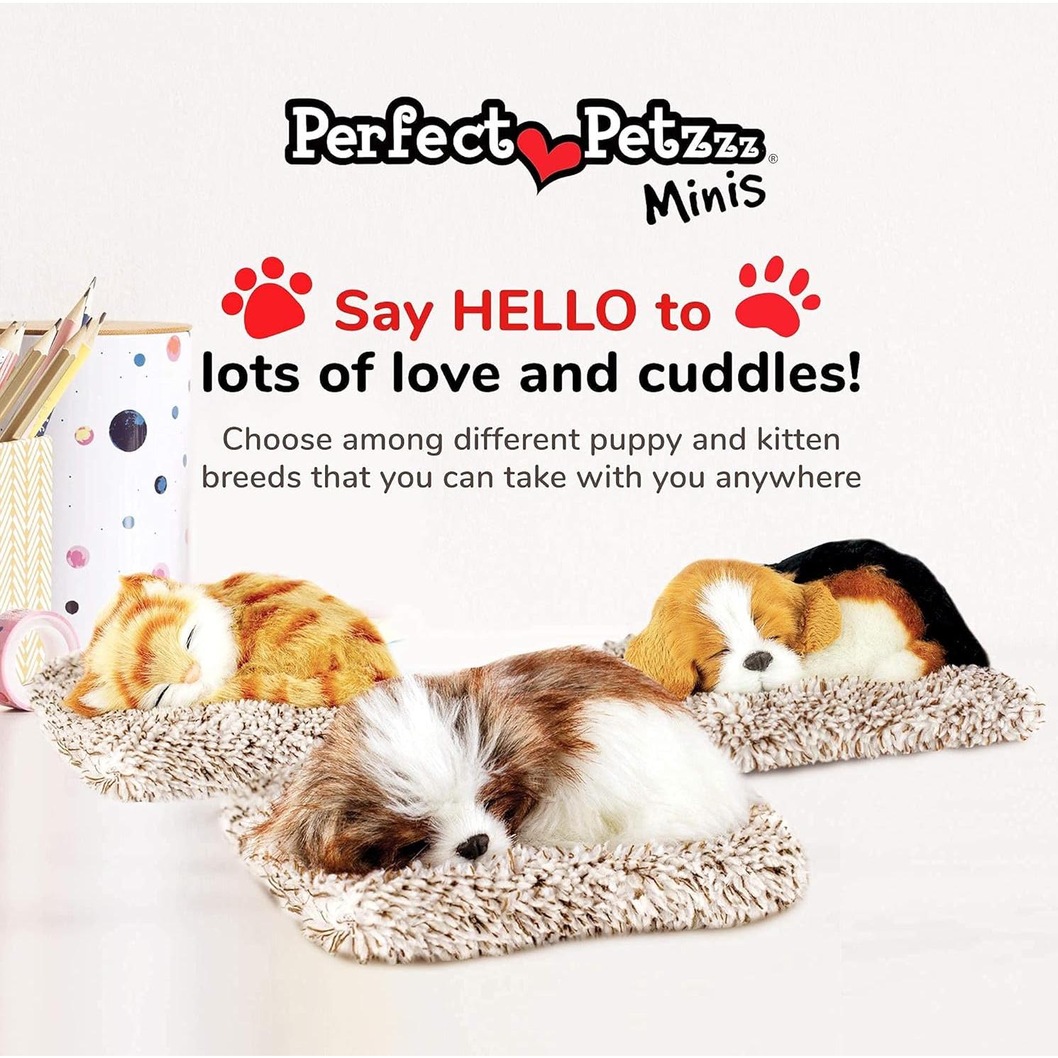 Perro de Peluche Interactivo Mini Shih Tzu Perfect Petzzz
