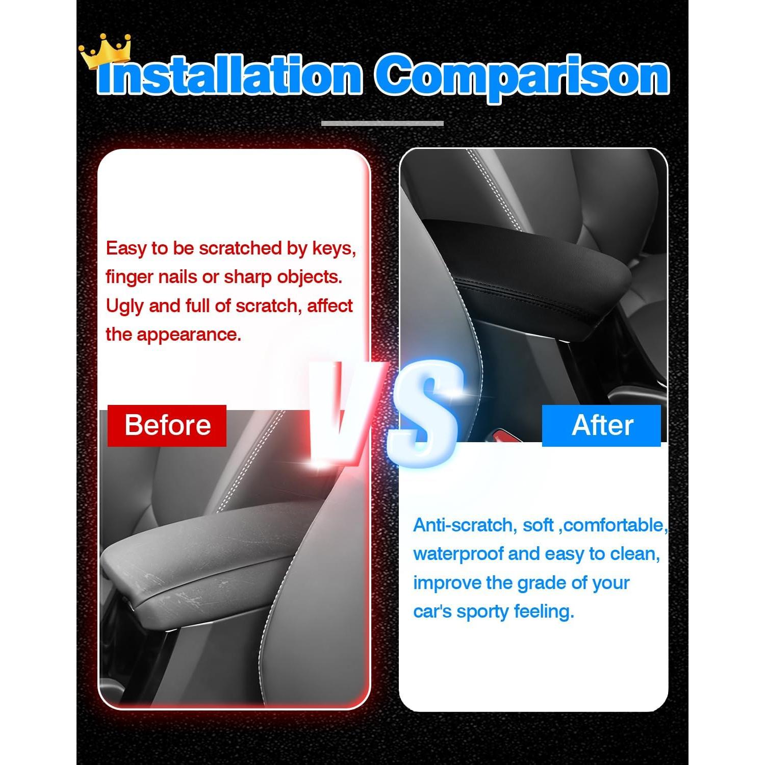 Cubierta de Apoyabrazos Autorder para Toyota Corolla Cross 2022-2025