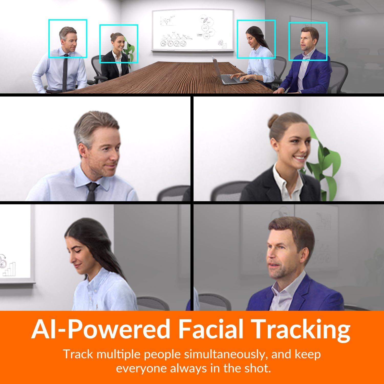 Cámara Web Innex C831 4K 180° con Micrófono y AI
