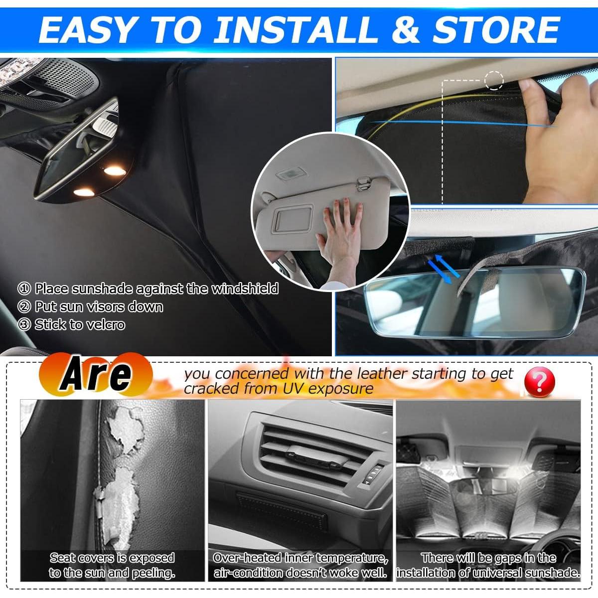 Protector Solar Karltys 3 Piezas para Toyota 4Runner 2010-2025