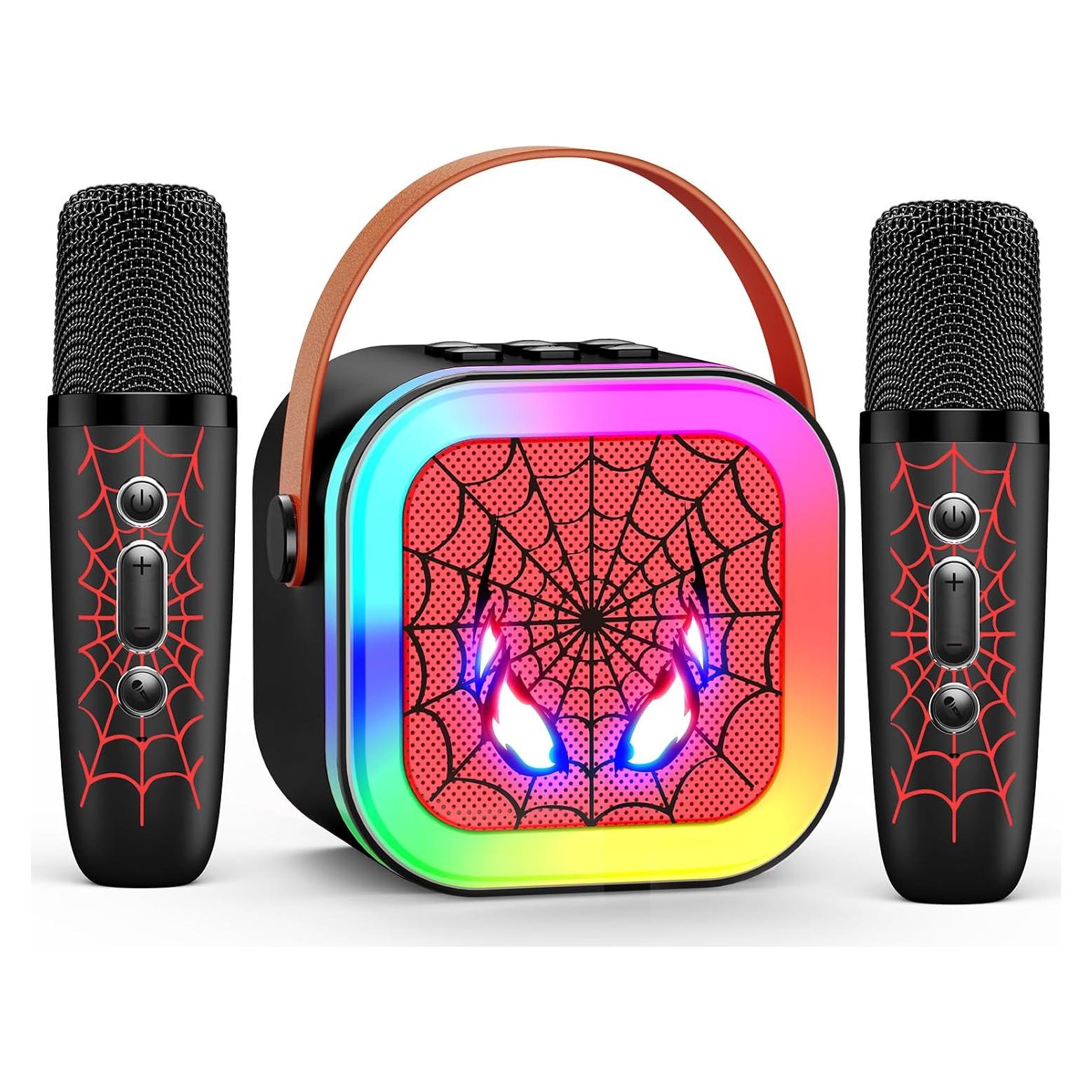 Máquina de Karaoke Mini LED JovialToyz para Niños 3-12 Años
